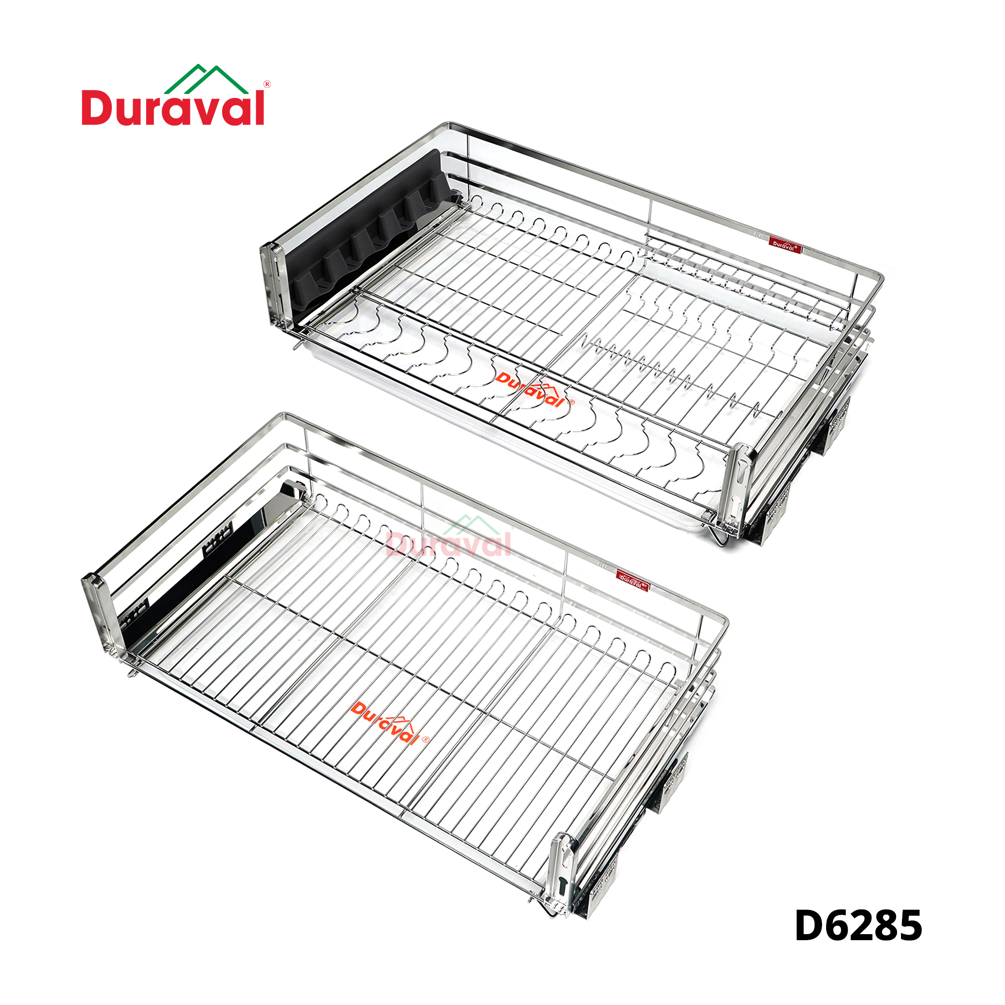 D6285 - Bộ 2 giá bát đĩa xoong nồi inox 304 Duraval D6285.jpg