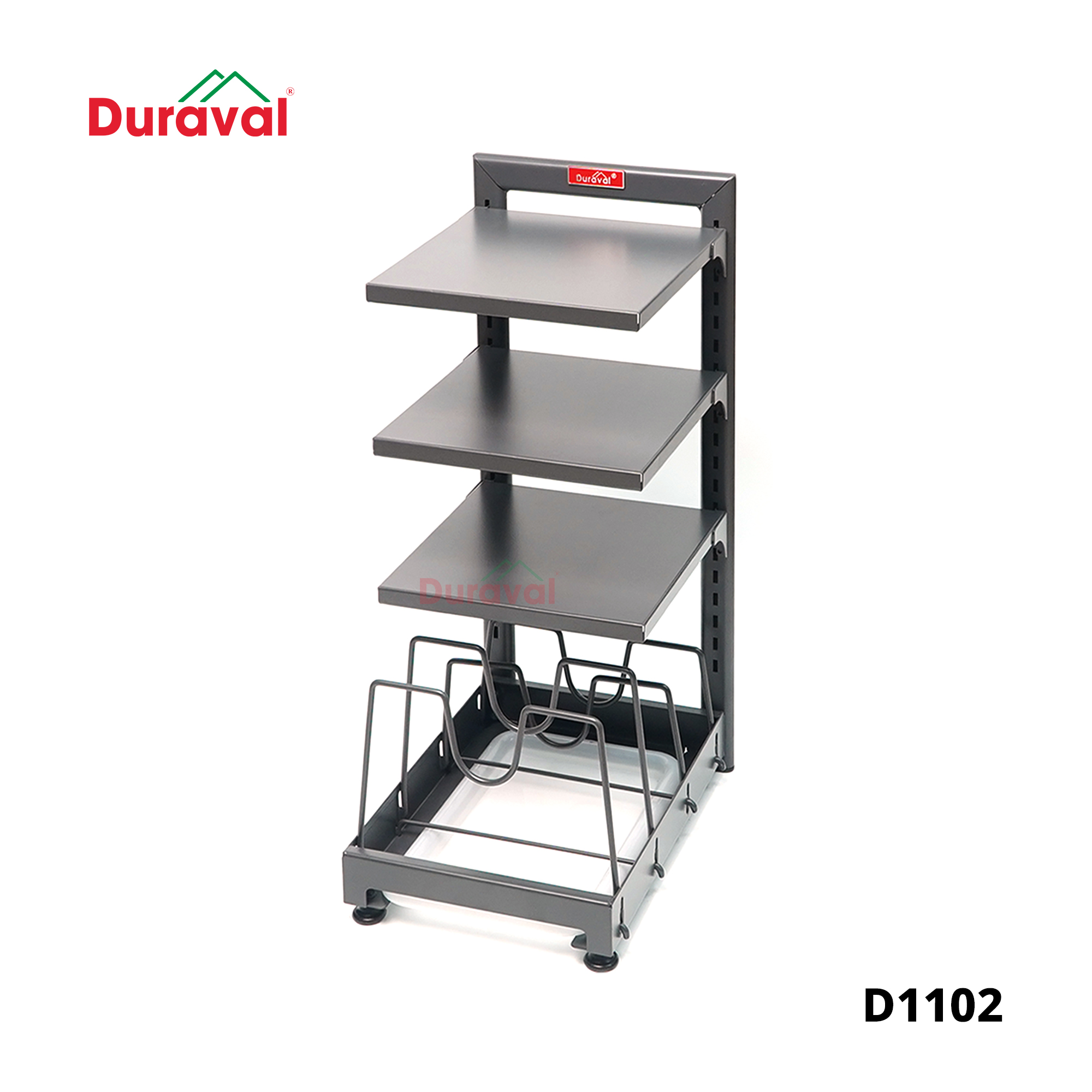 D1102 - Bộ giá để xoong nồi, Lắp Duraval D1102.jpg