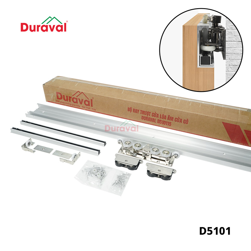 D5101 - Bộ ray trượt cửa lùa âm cửa gỗ D5101.jpg