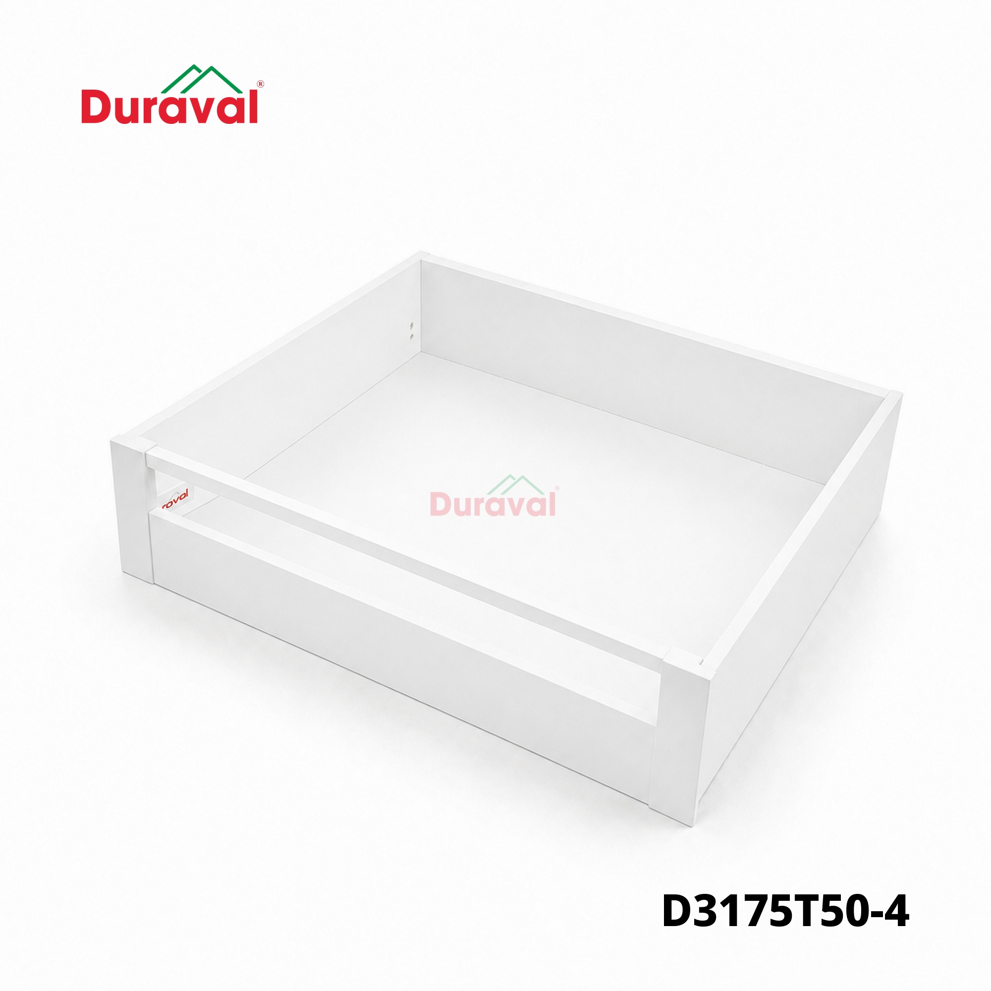 Bộ trắng mờ - Ray giảm chấn nhấn mở 500mm D3175T50