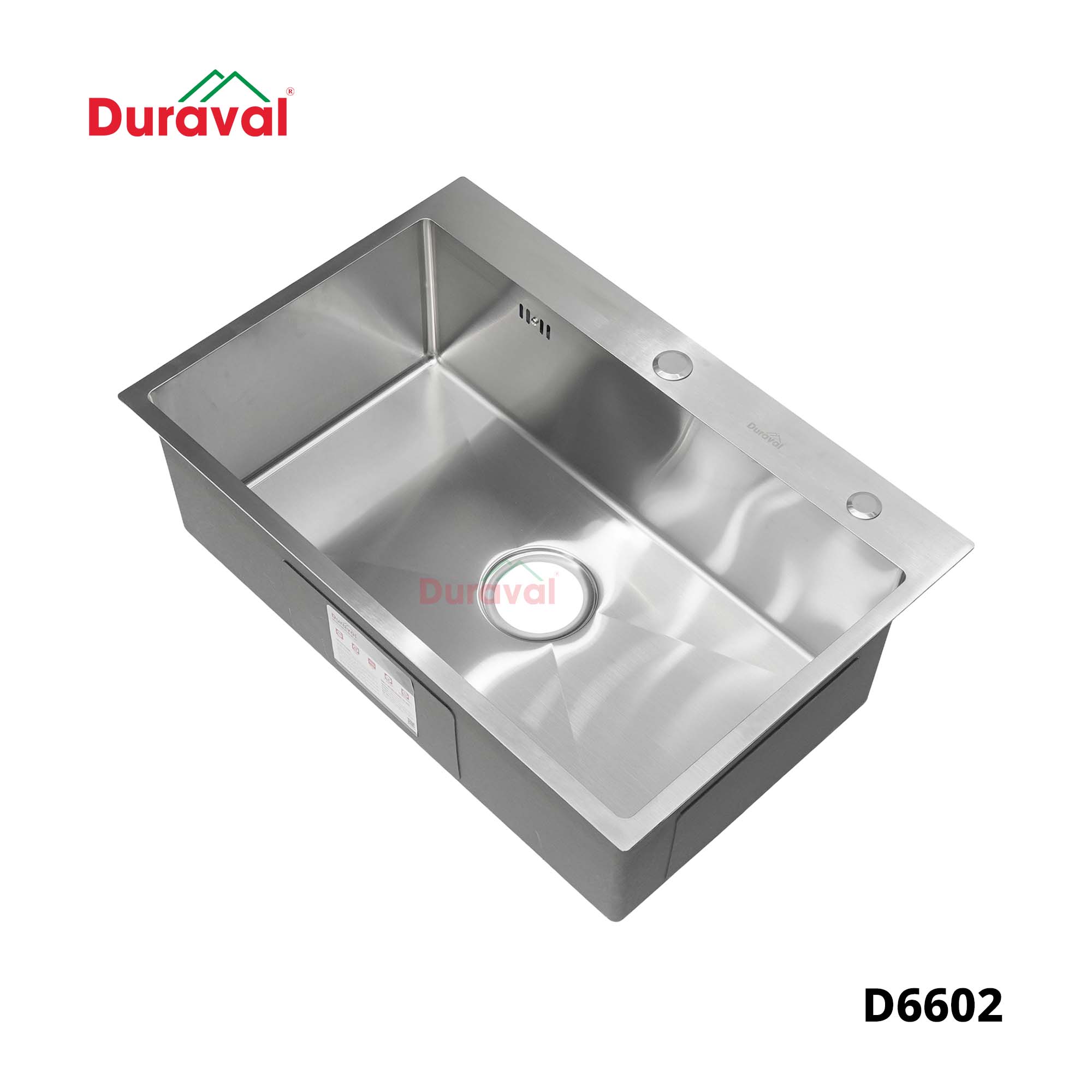 D6602 - Chậu rửa 1 hố inox 304 Duraval D6602-1.jpg
