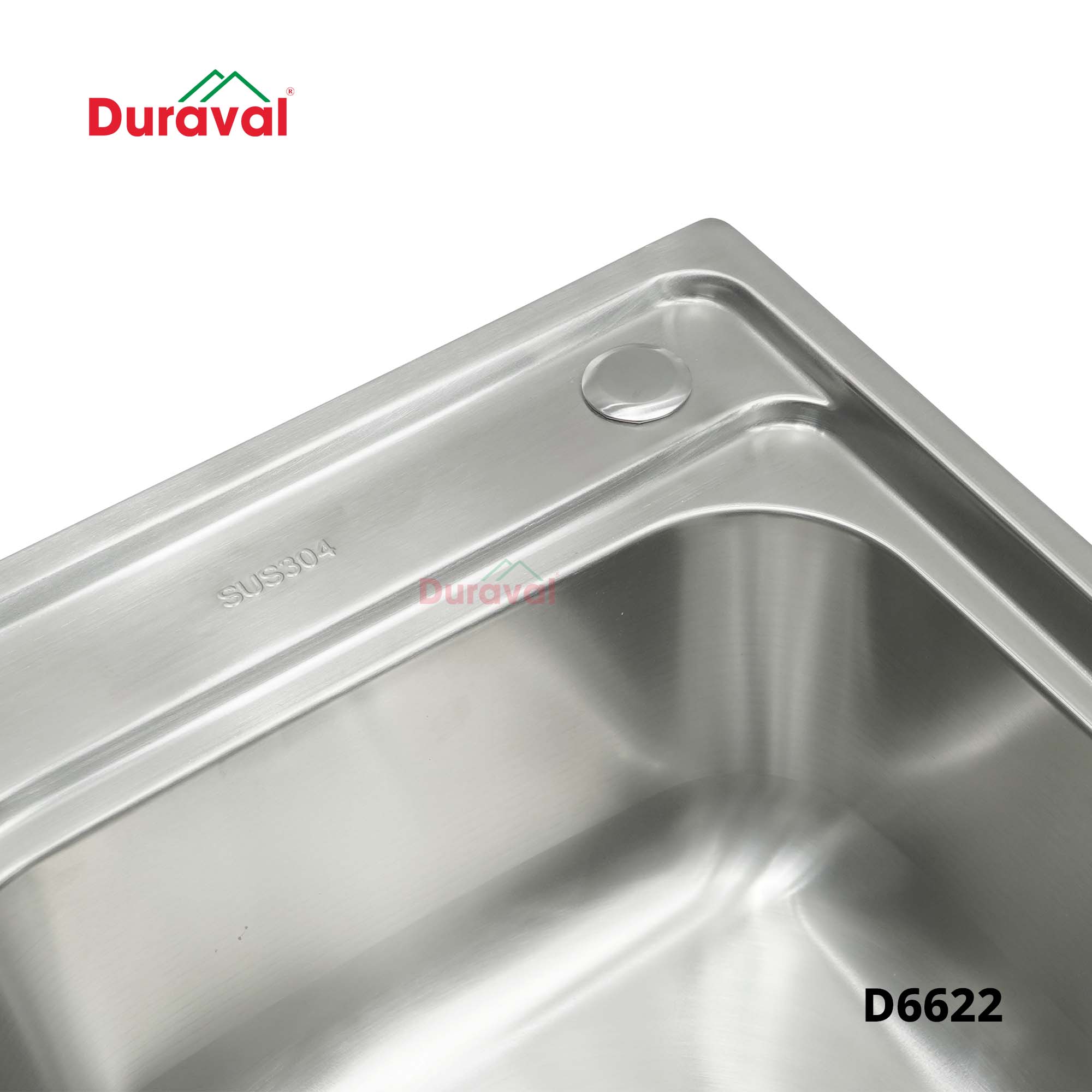 D6622 - Chậu rửa 2 hố inox 304 Duraval D6622-1.jpg