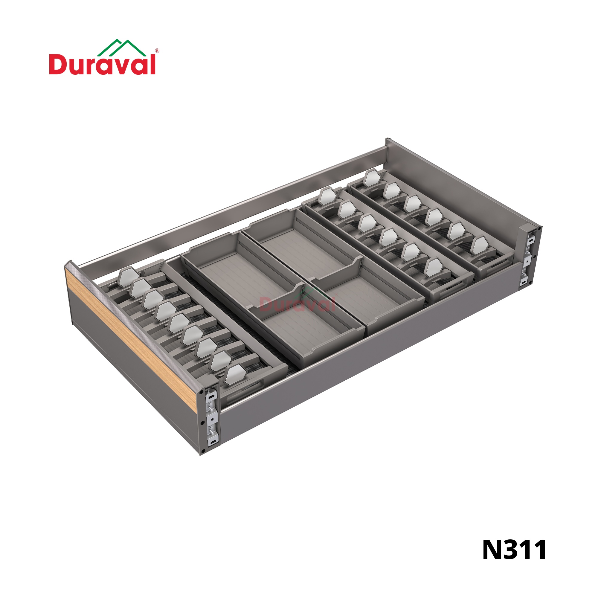 N311 - Giá bát đĩa đa năng Space Duraval N311 (2).jpg