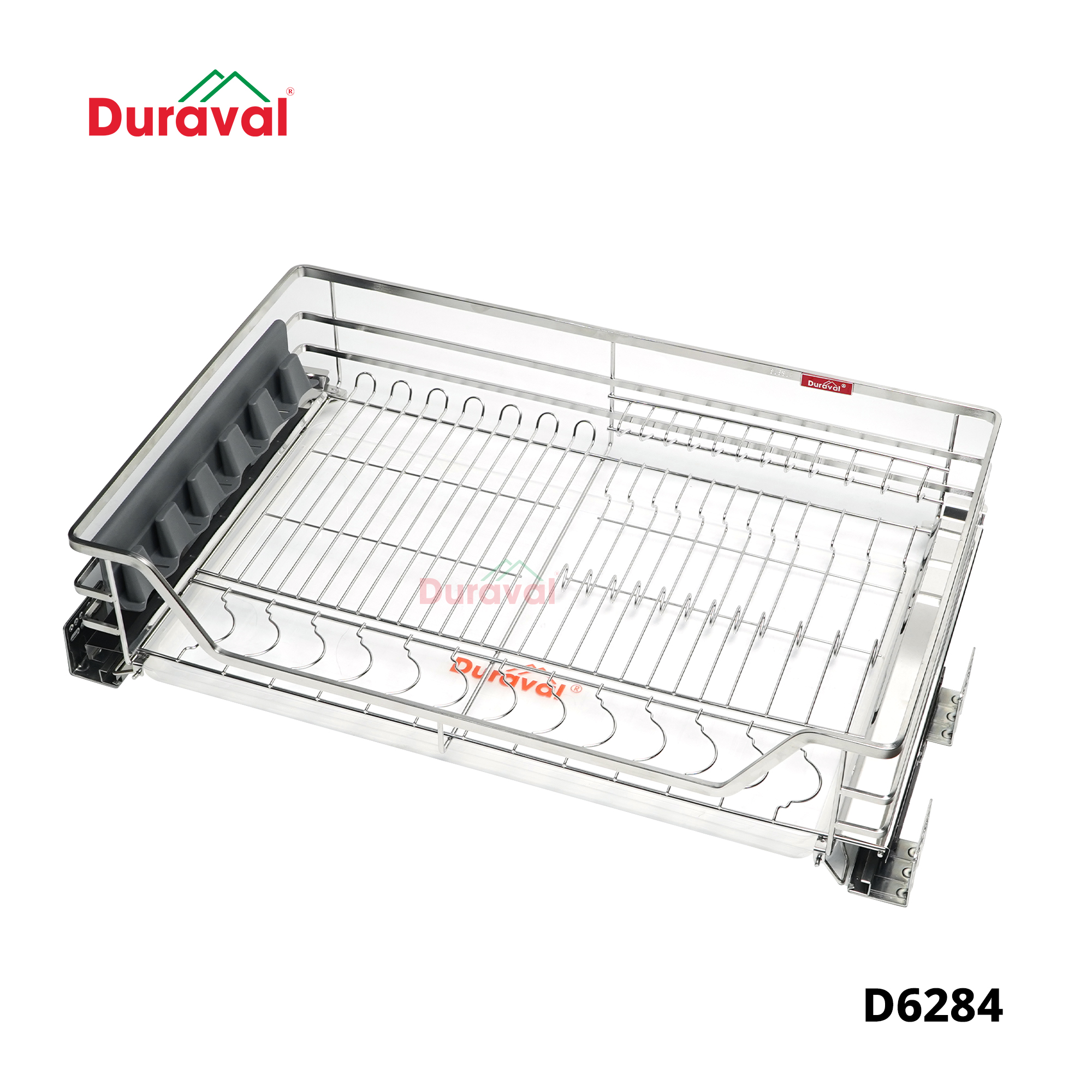 D6284 - Giá bát đĩa đa năng inox 304 Duraval D6284.jpg