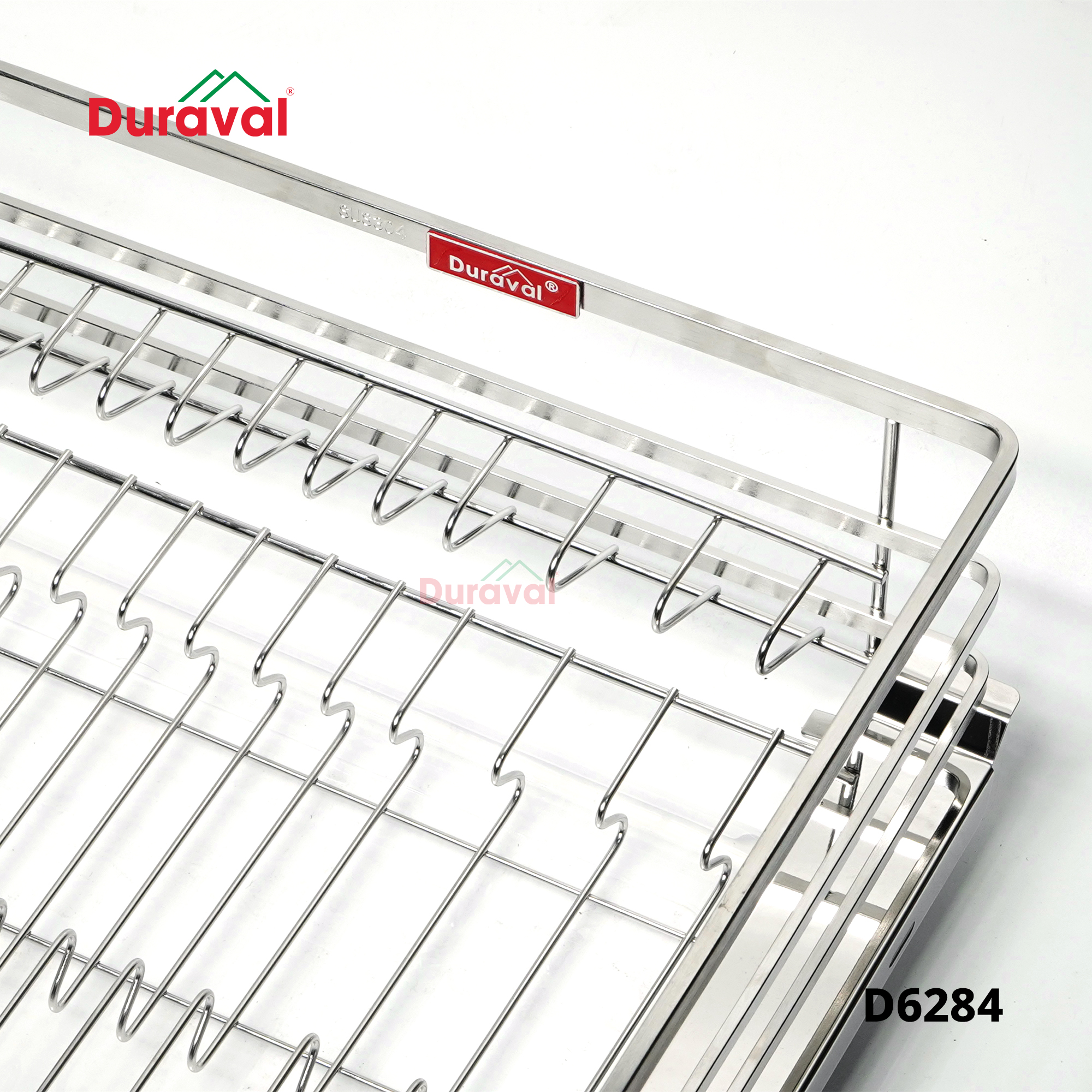 D6284 - Giá bát đĩa đa năng inox 304 Duraval D6284.jpg