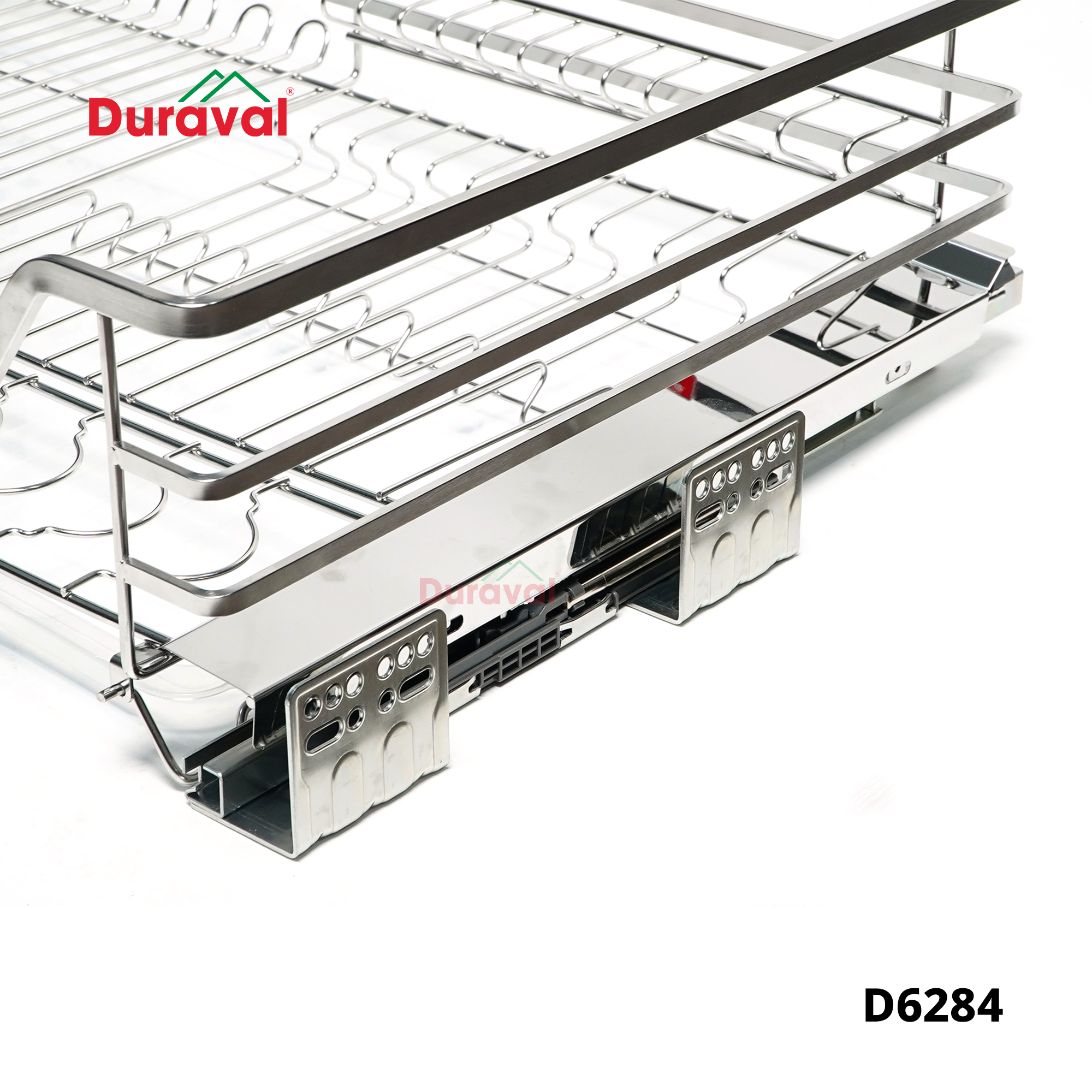 D6284 - Giá bát đĩa đa năng inox 304 Duraval D6284.jpg