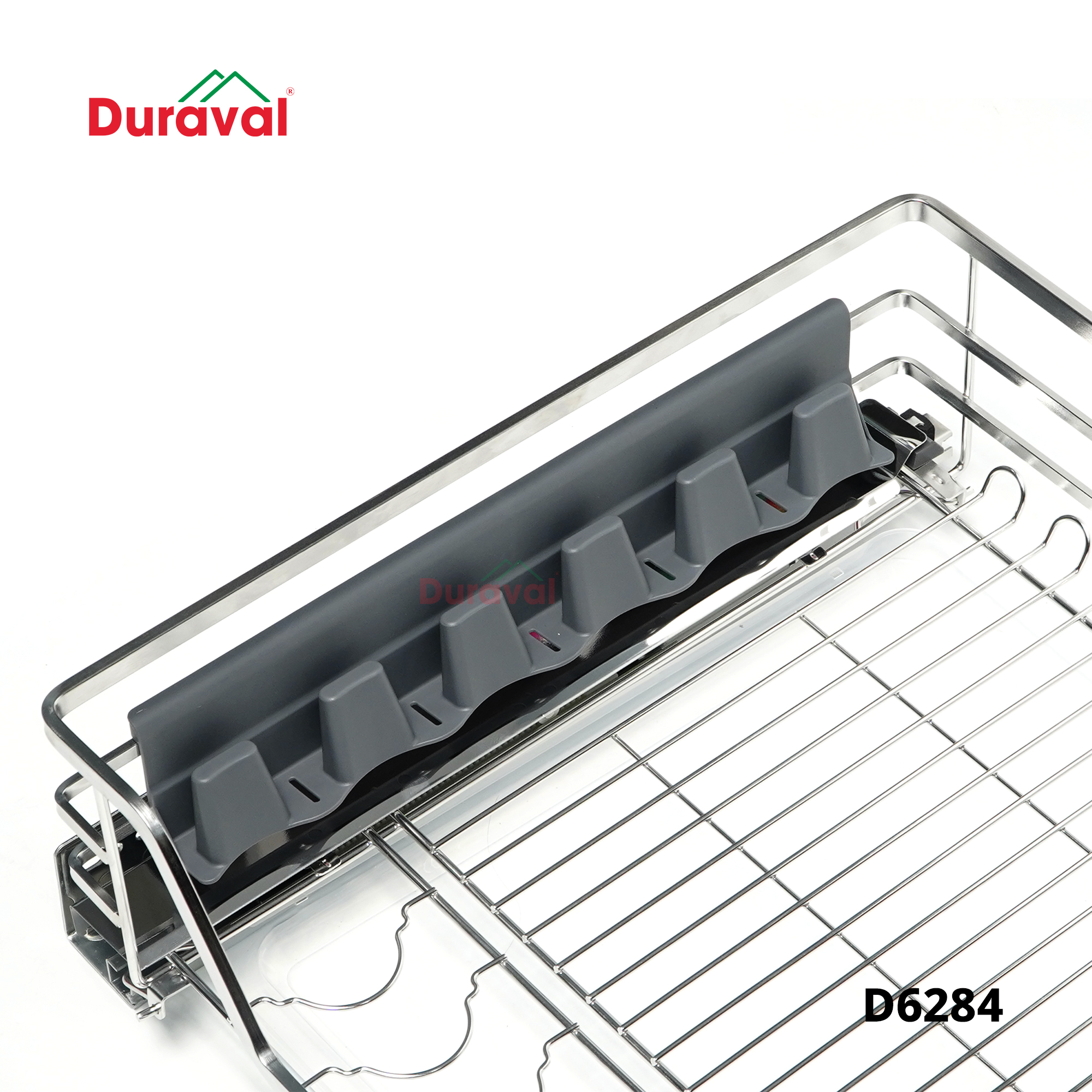 D6284 - Giá bát đĩa đa năng inox 304 Duraval D6284.jpg