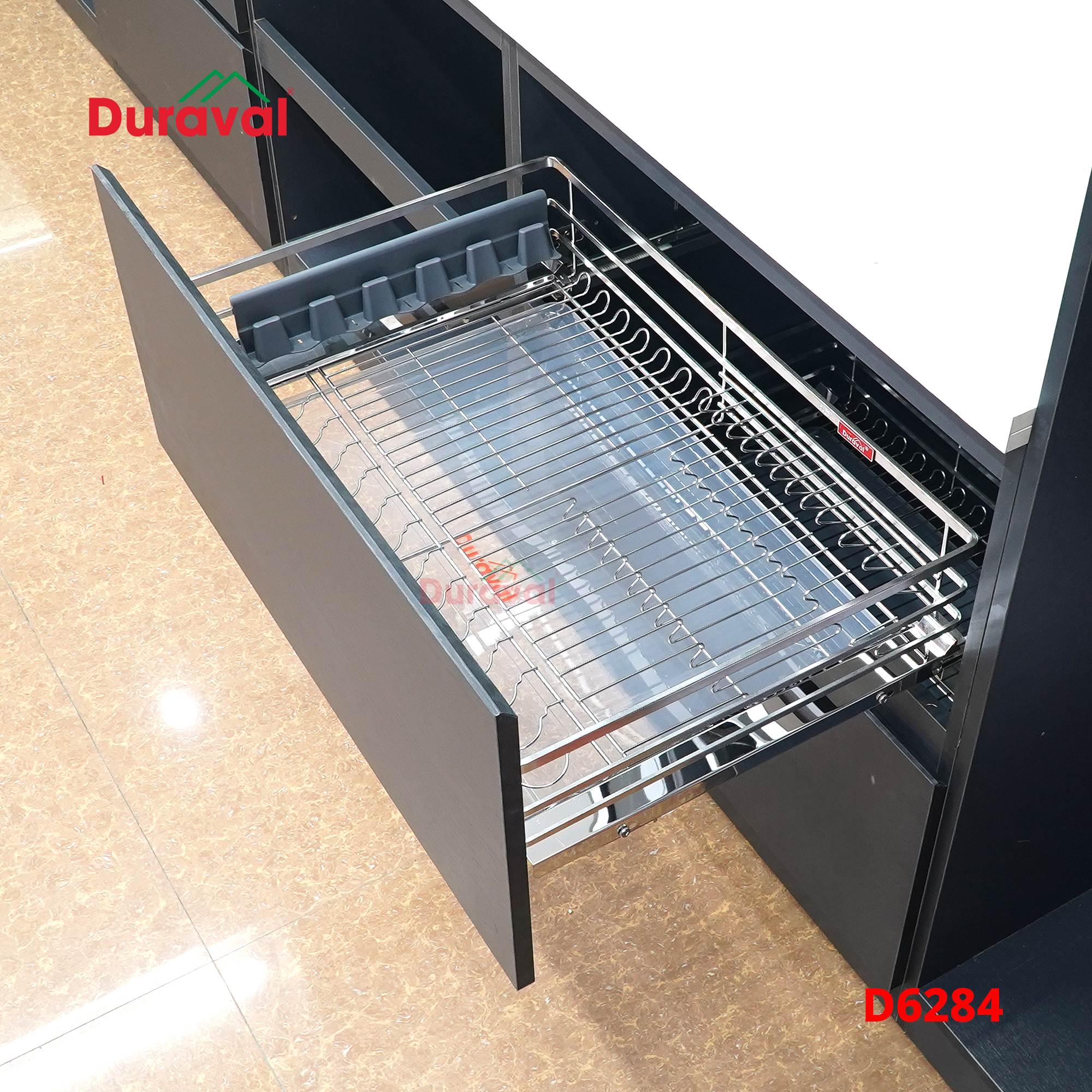 D6284 - Giá bát đĩa đa năng inox 304 Duraval D6284.jpg