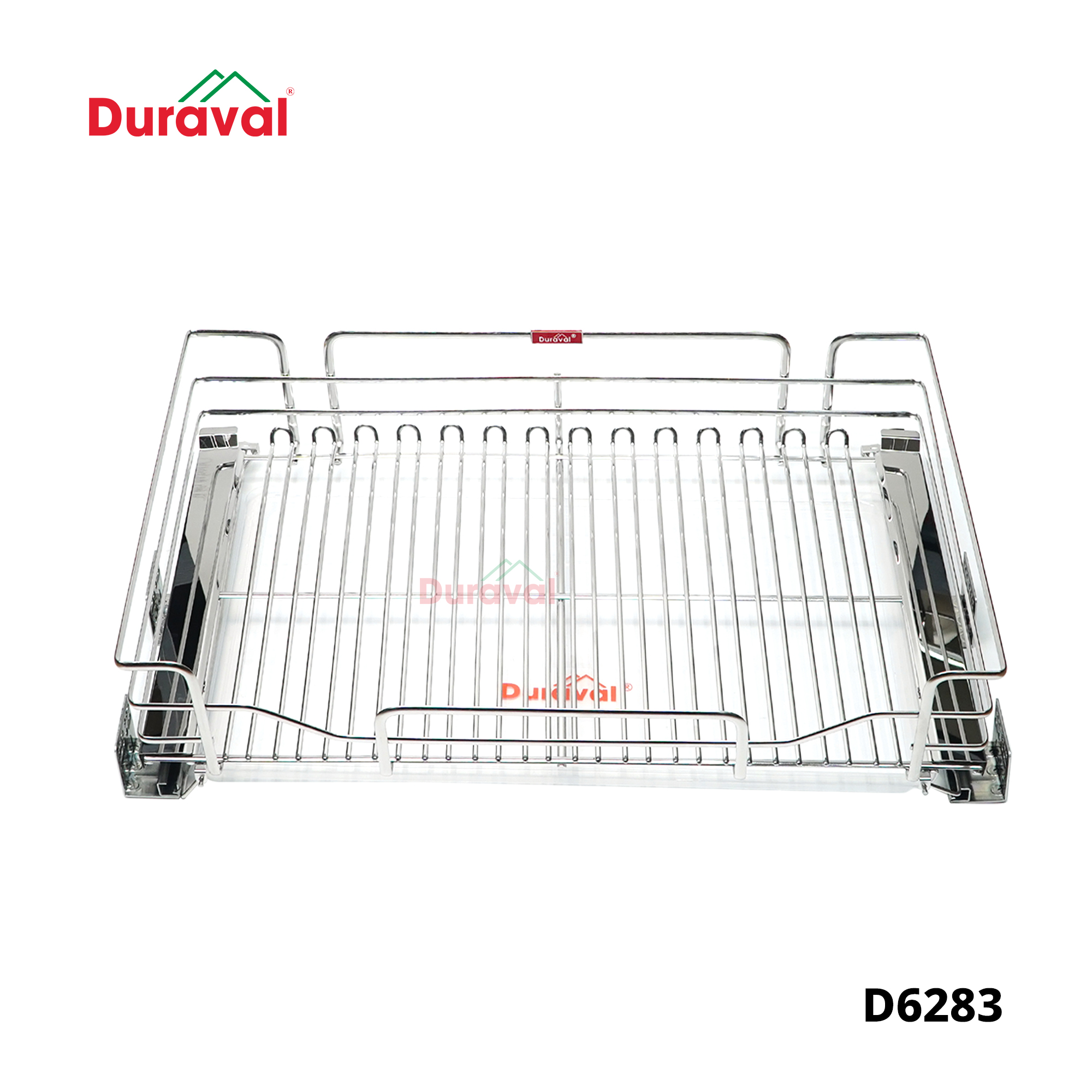 D6283 - Giá bát đĩa đa năng nan ovan inox 304 Duraval D6283.jpg