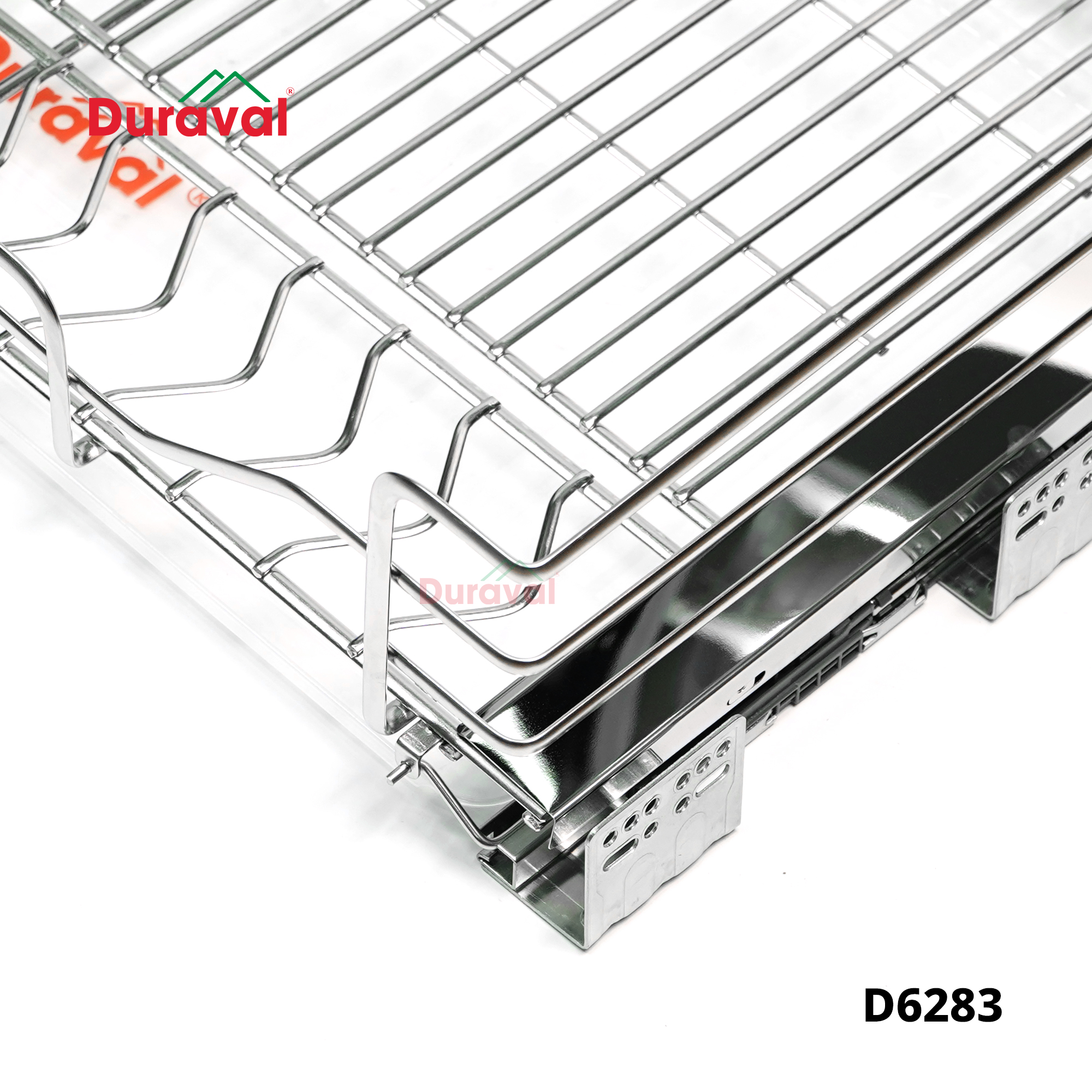 D6283 - Giá bát đĩa đa năng nan ovan inox 304 Duraval D6283.jpg