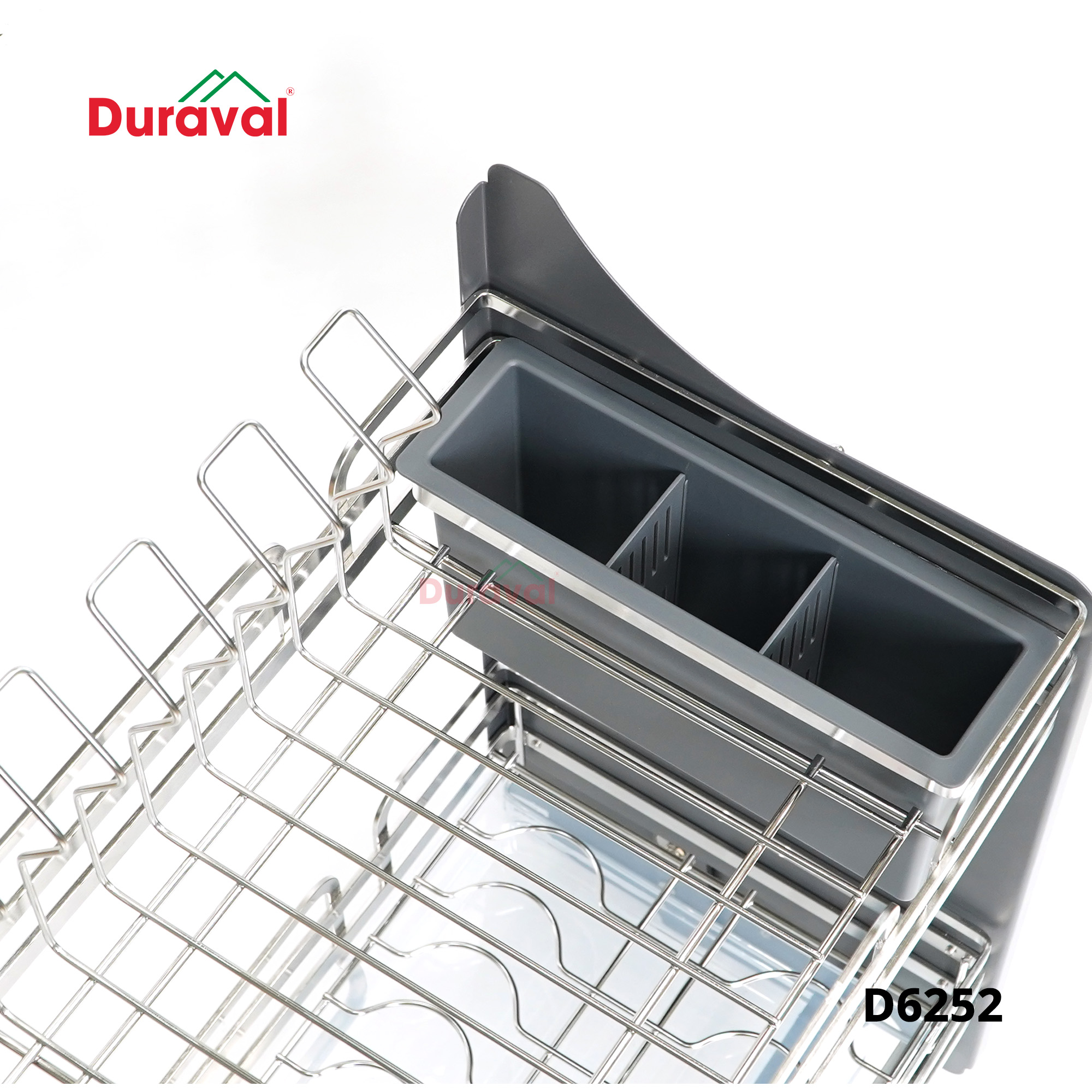 D6252 - Giá bát nâng hạ inox 304 ống đũa Duraval D6252.jpg