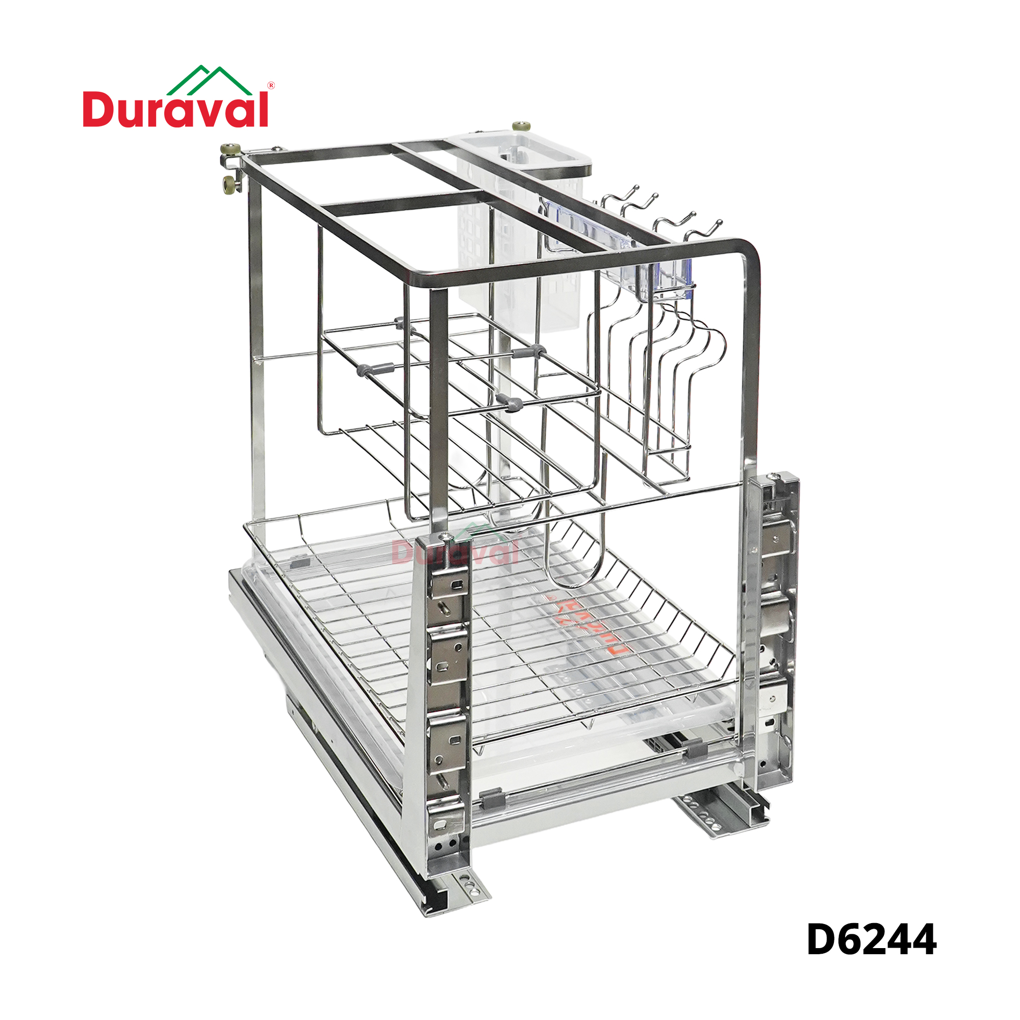 D6244 - Giá dao thớt inox 304, Ray chống gỉ Duraval D6244.jpg