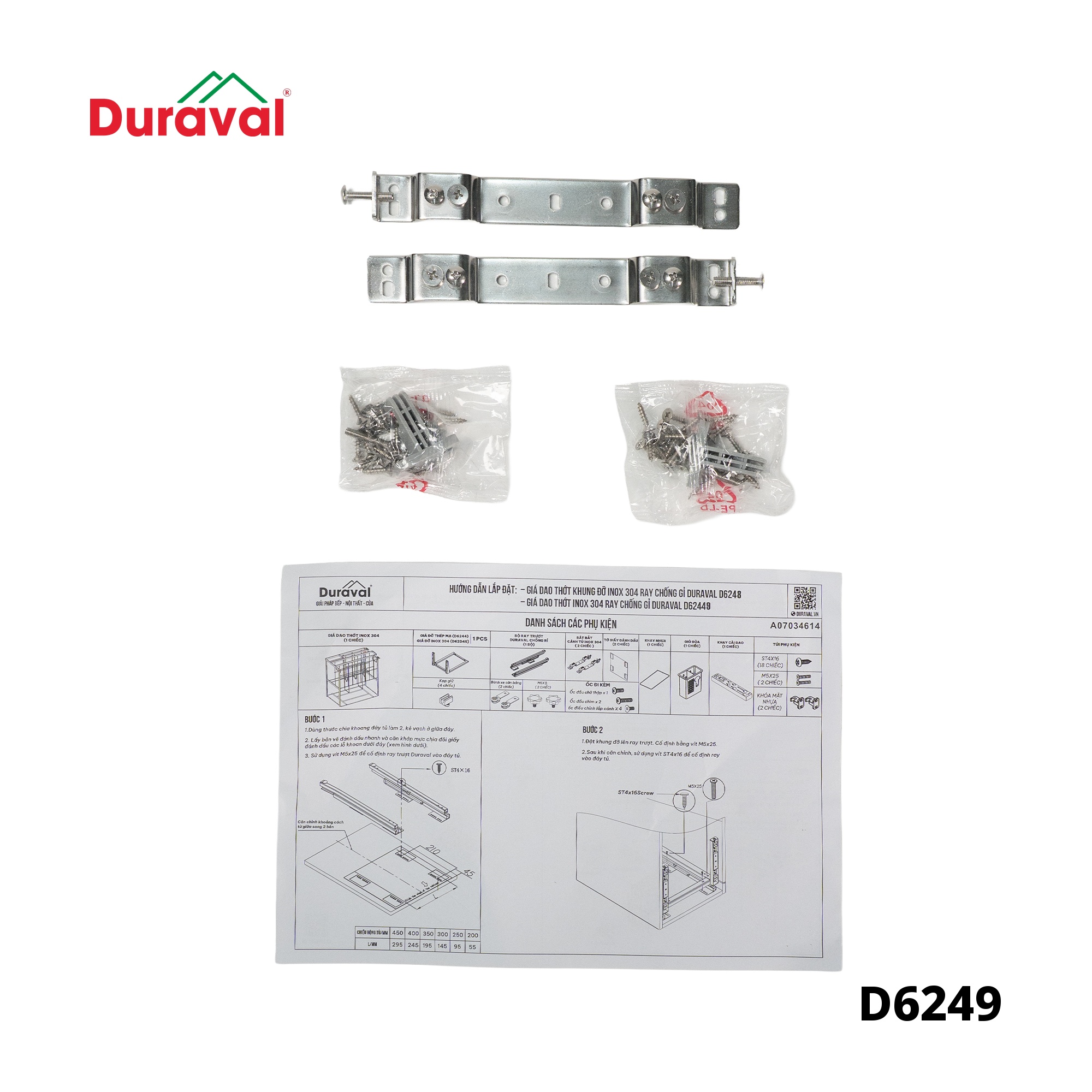D6249 - Giá dao thớt inox 304 Pro Max Duraval D6249 (1).jpg