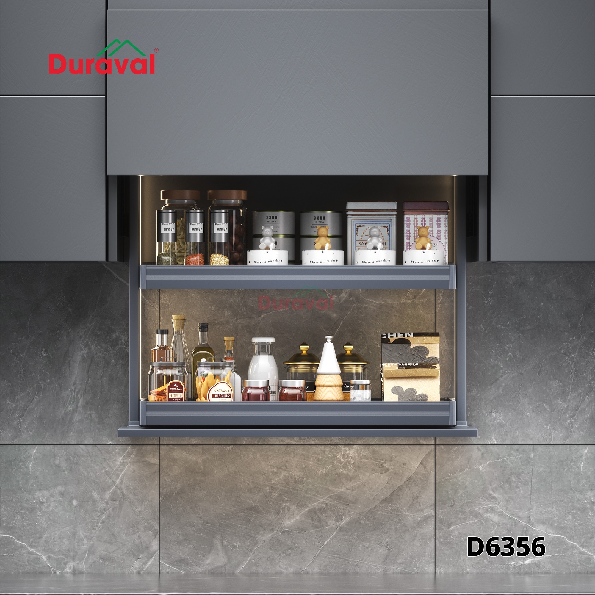 D6356 - Giá gia vị nâng hạ điện cánh mở trượt Duraval D6356 (1).jpg