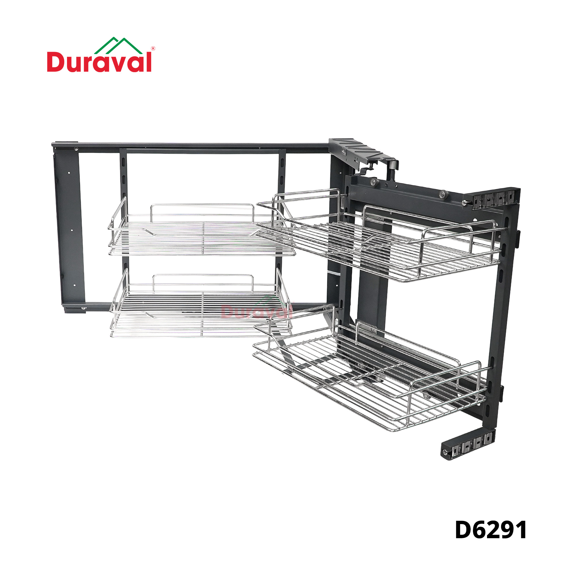 D62911 - Kệ góc liên hoàn inox 304 Duraval D6291.jpg