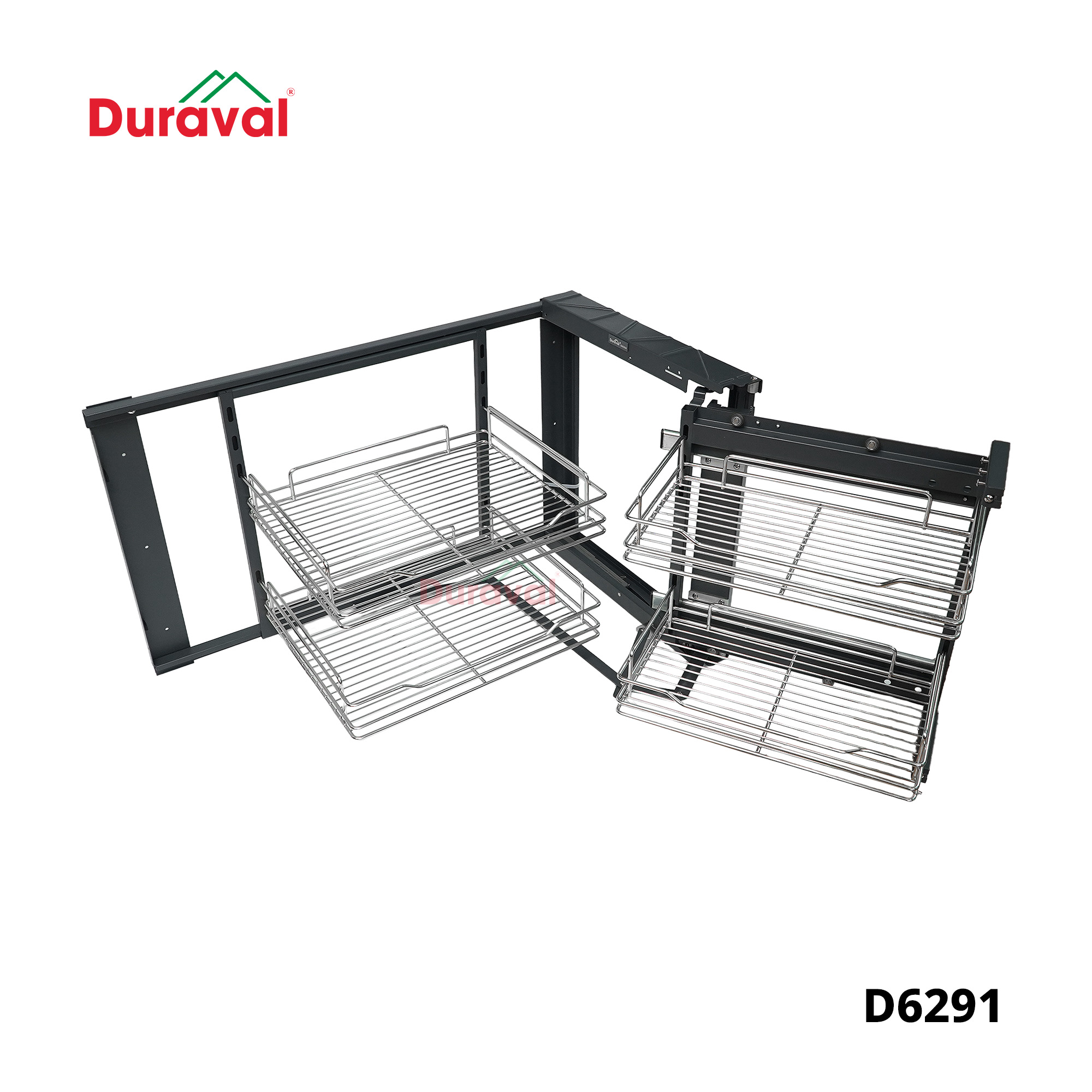D62911 - Kệ góc liên hoàn inox 304 Duraval D6291.jpg