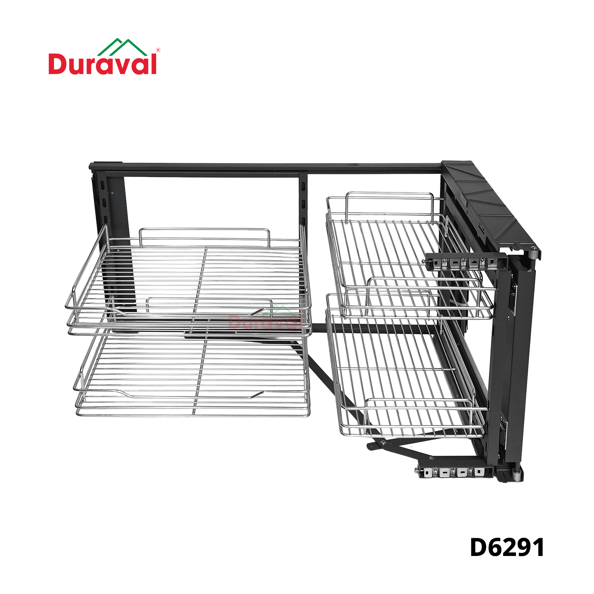 D62911 - Kệ góc liên hoàn inox 304 Duraval D6291.jpg