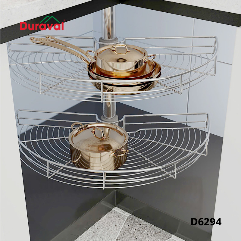 D6294 - Kệ góc xoay 180 độ inox 304 Duraval D6294.png