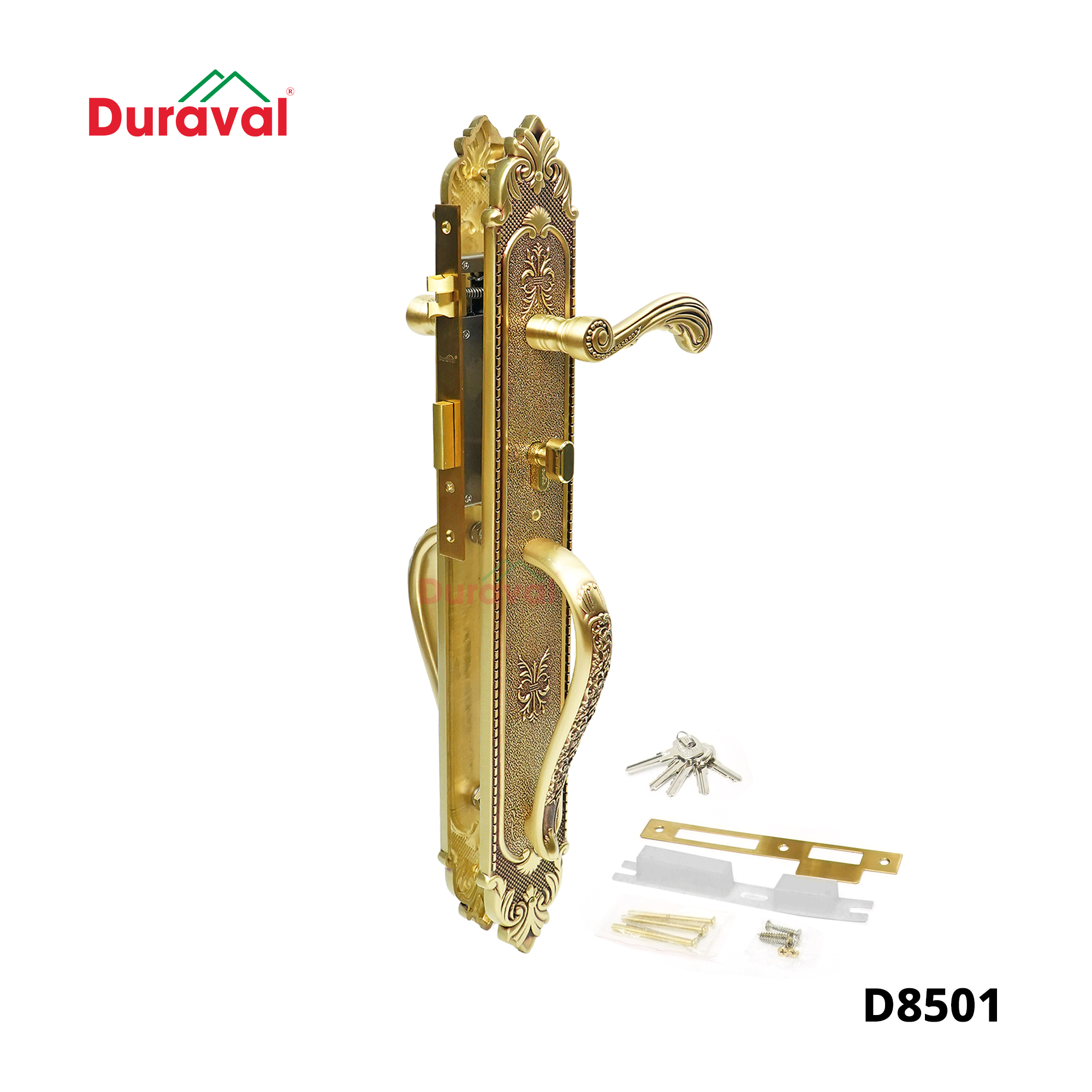 D8501 - Khoá tay gạt Đồng Duraval D8501.jpg