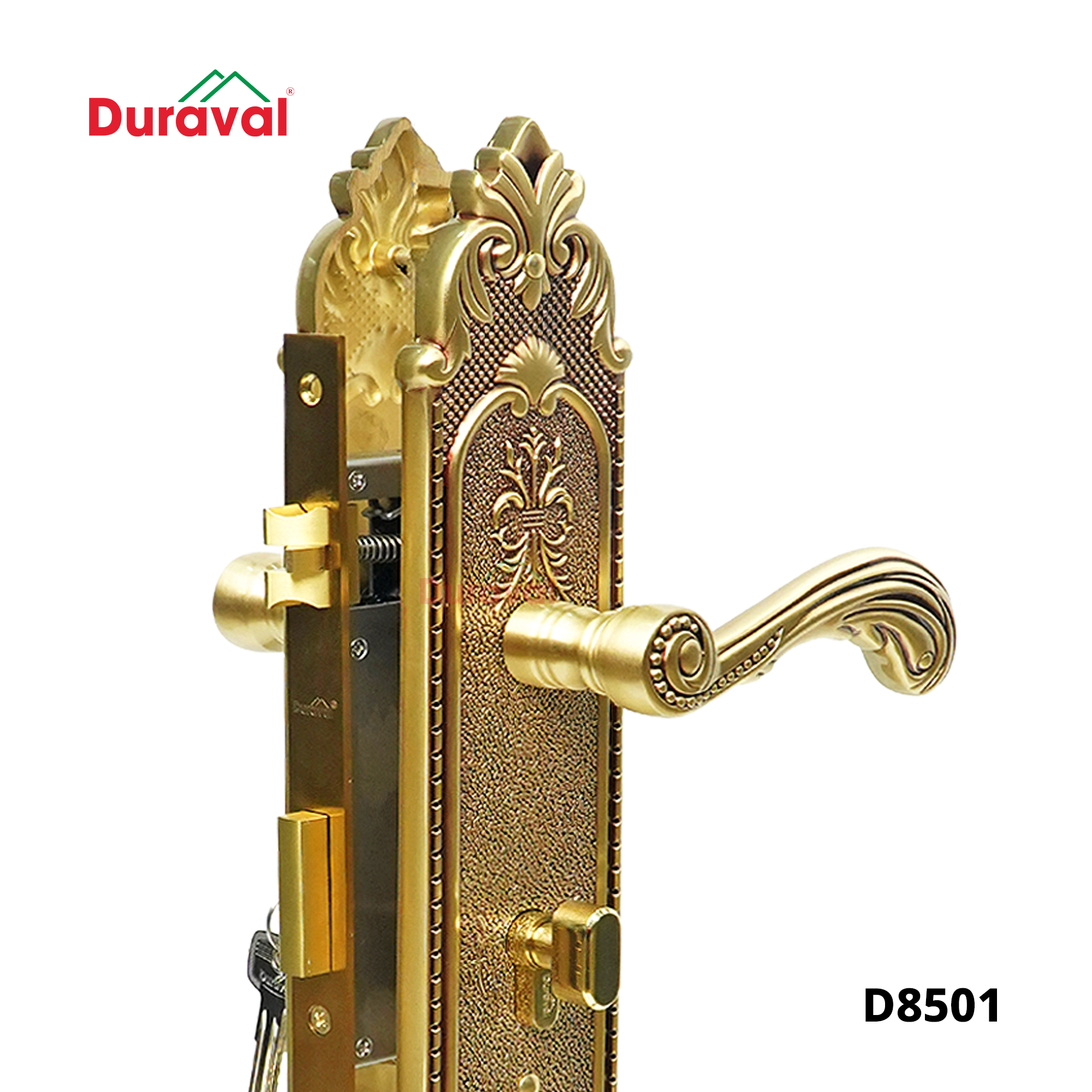 D8501 - Khoá tay gạt Đồng Duraval D8501.jpg