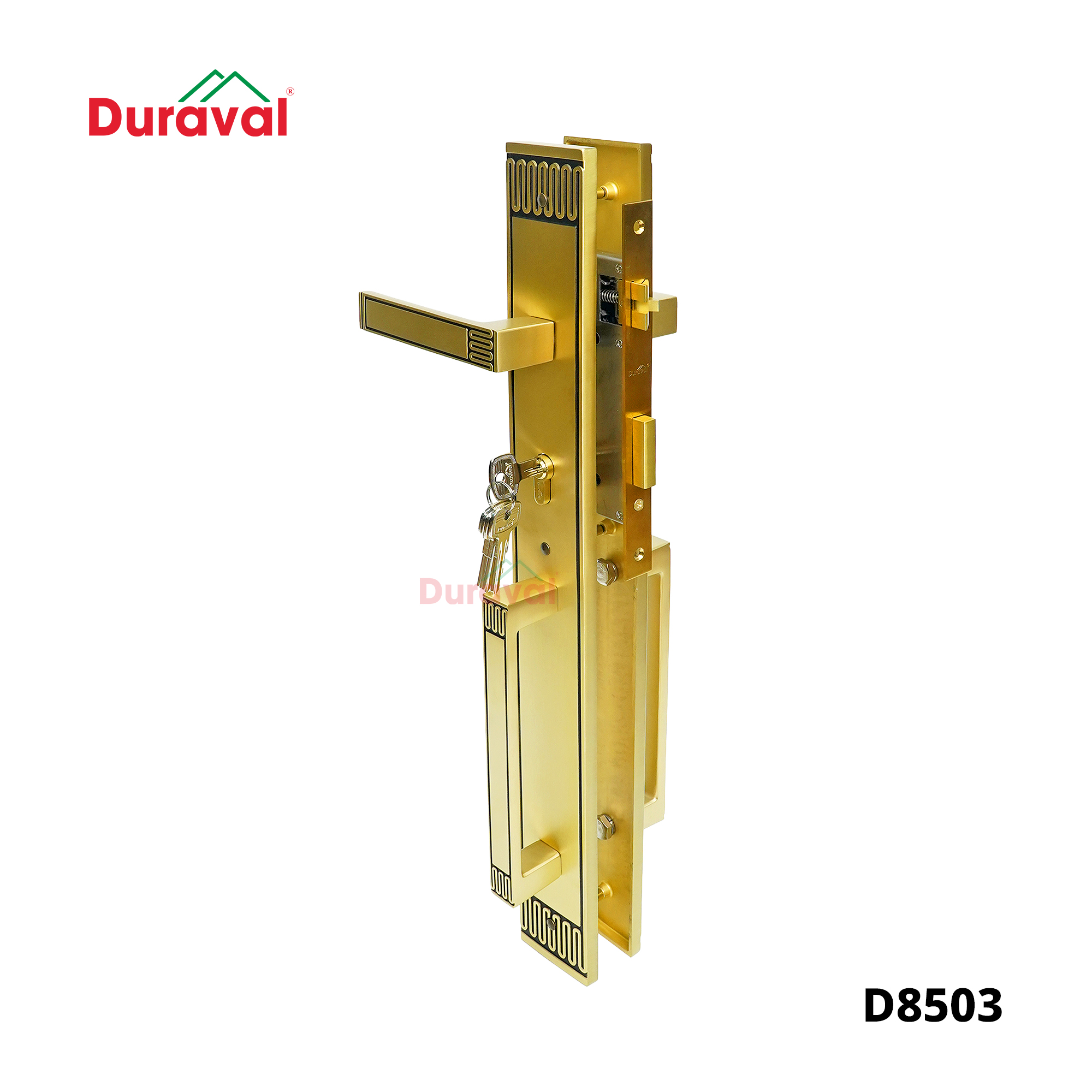 D8503 - Khoá tay gạt Đồng Duraval D8503.jpg