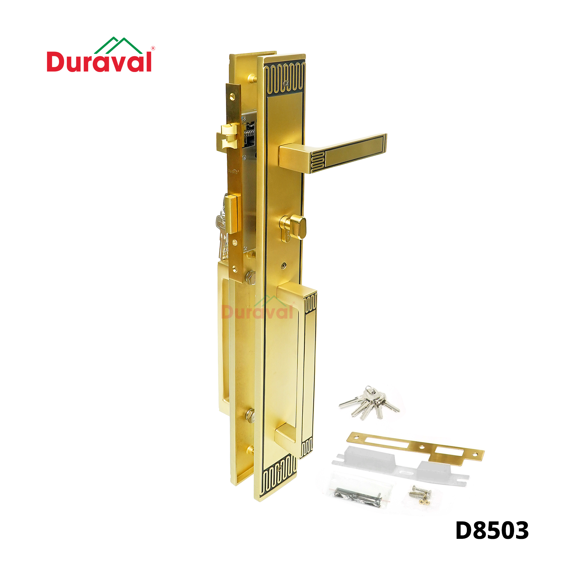 D8503 - Khoá tay gạt Đồng Duraval D8503.jpg