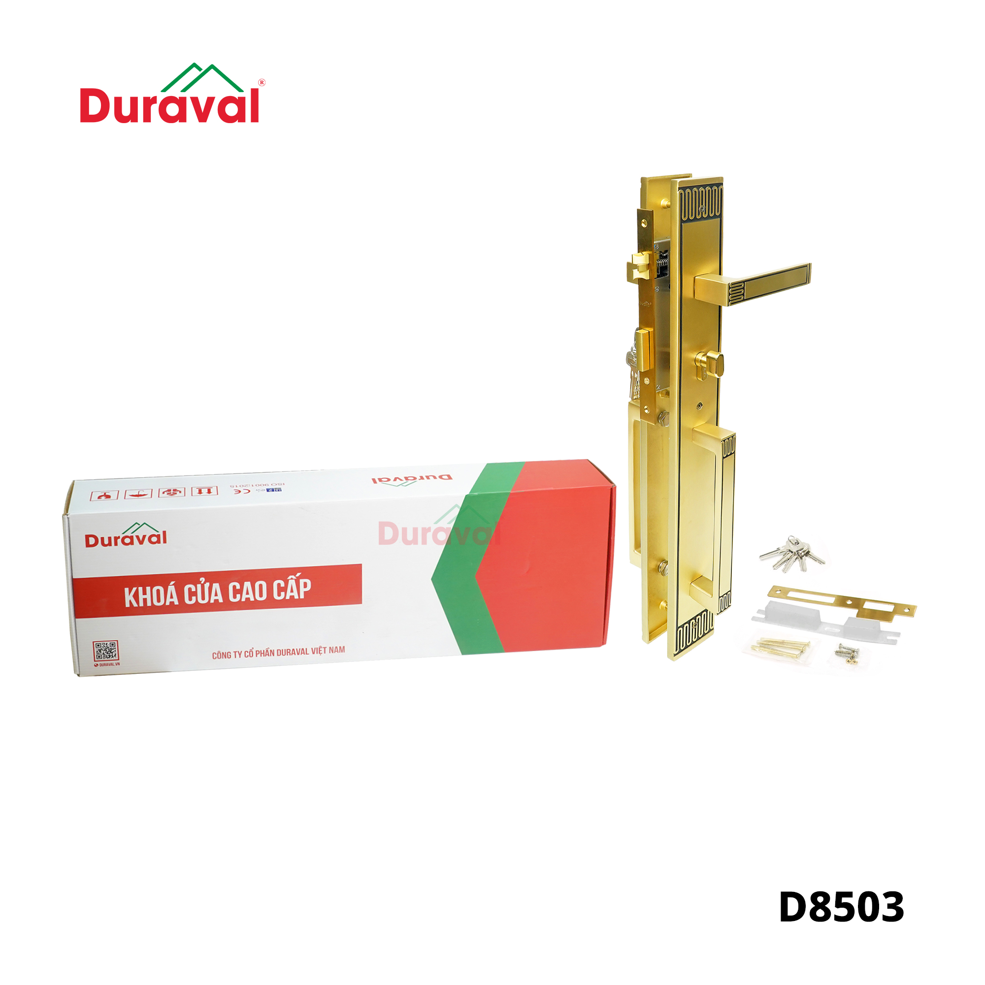 D8503 - Khoá tay gạt Đồng Duraval D8503.jpg