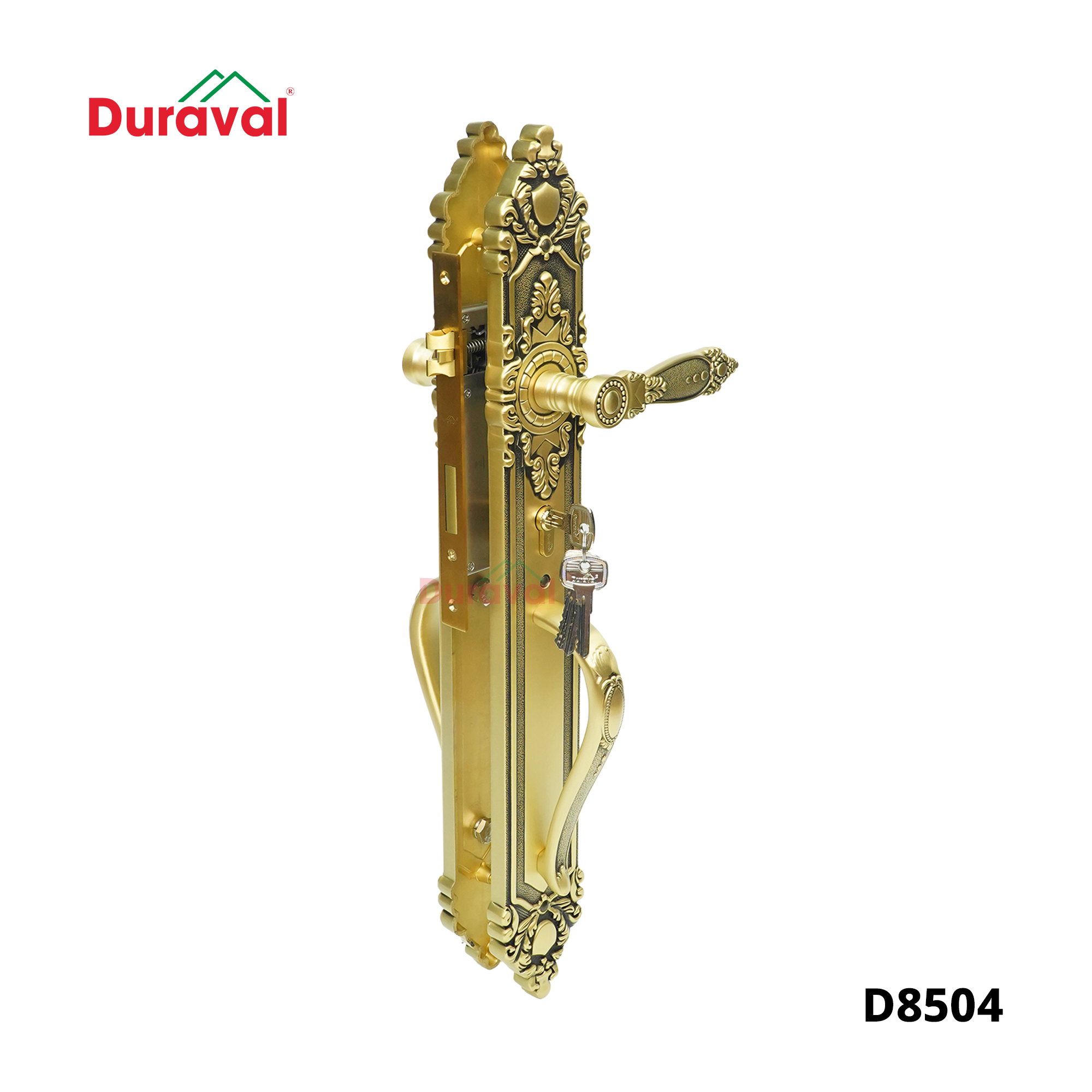 D8504 - Khoá tay gạt Đồng Duraval D8504.jpg