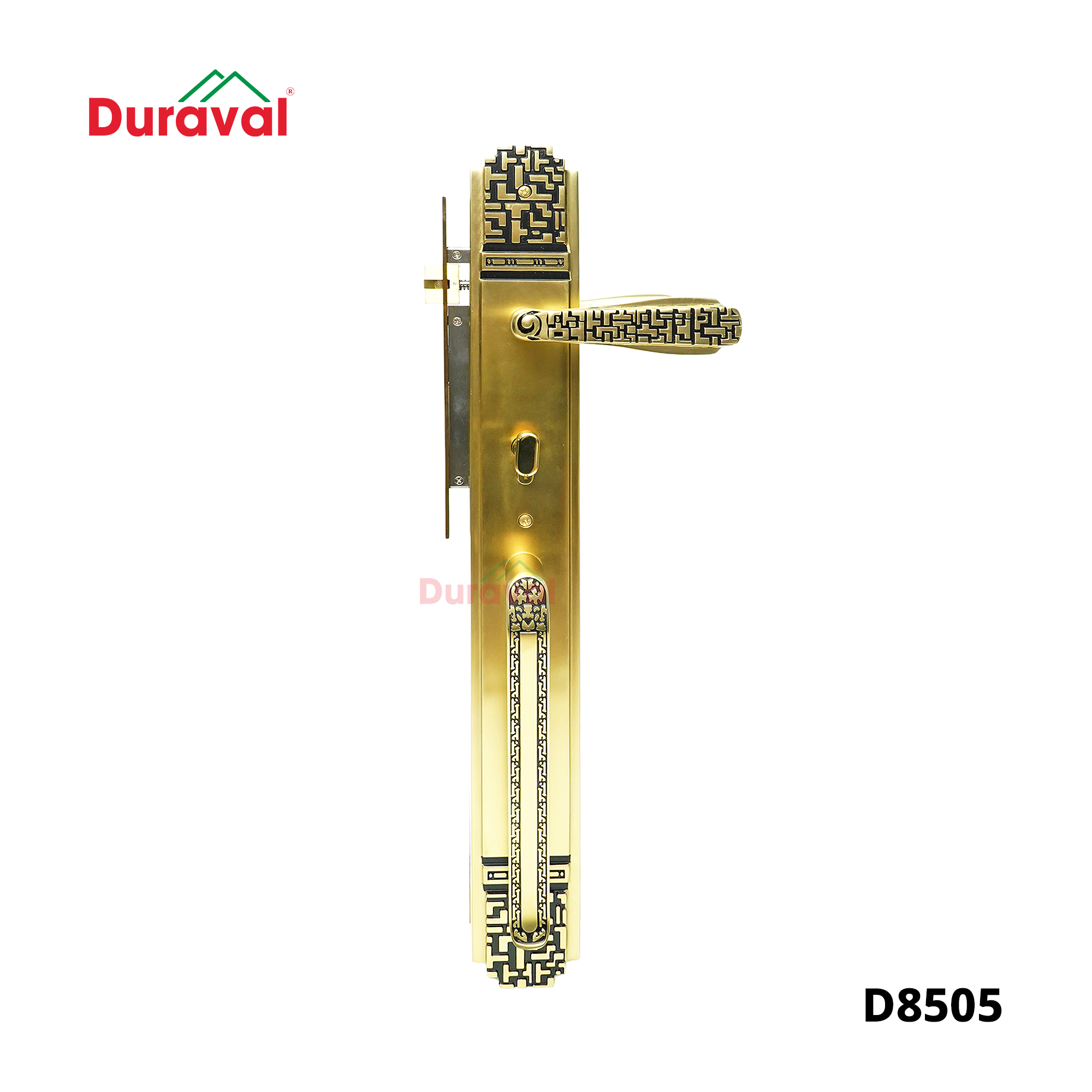 D8505 - Khoá tay gạt Đồng Duraval D8505.jpg