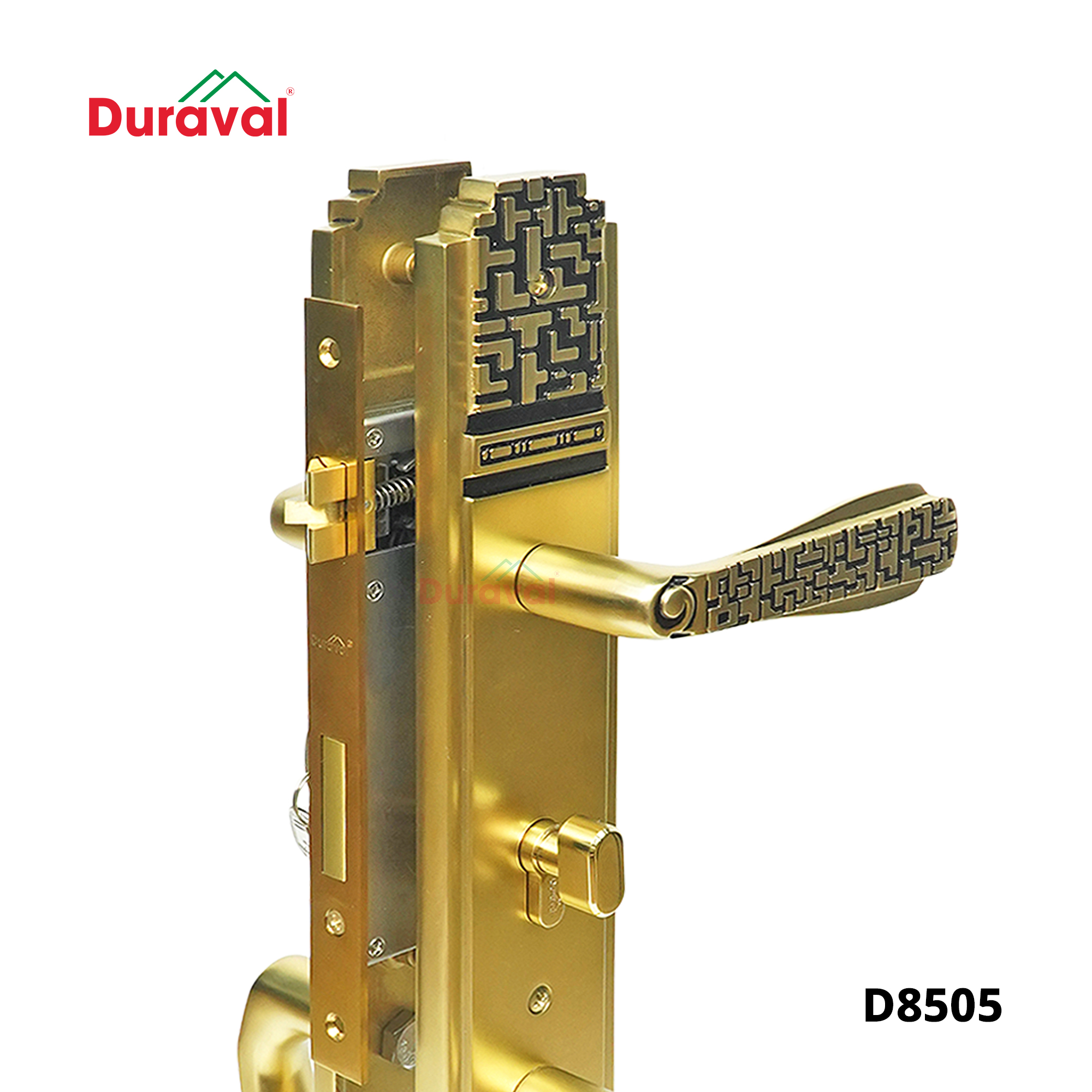 D8505 - Khoá tay gạt Đồng Duraval D8505.jpg