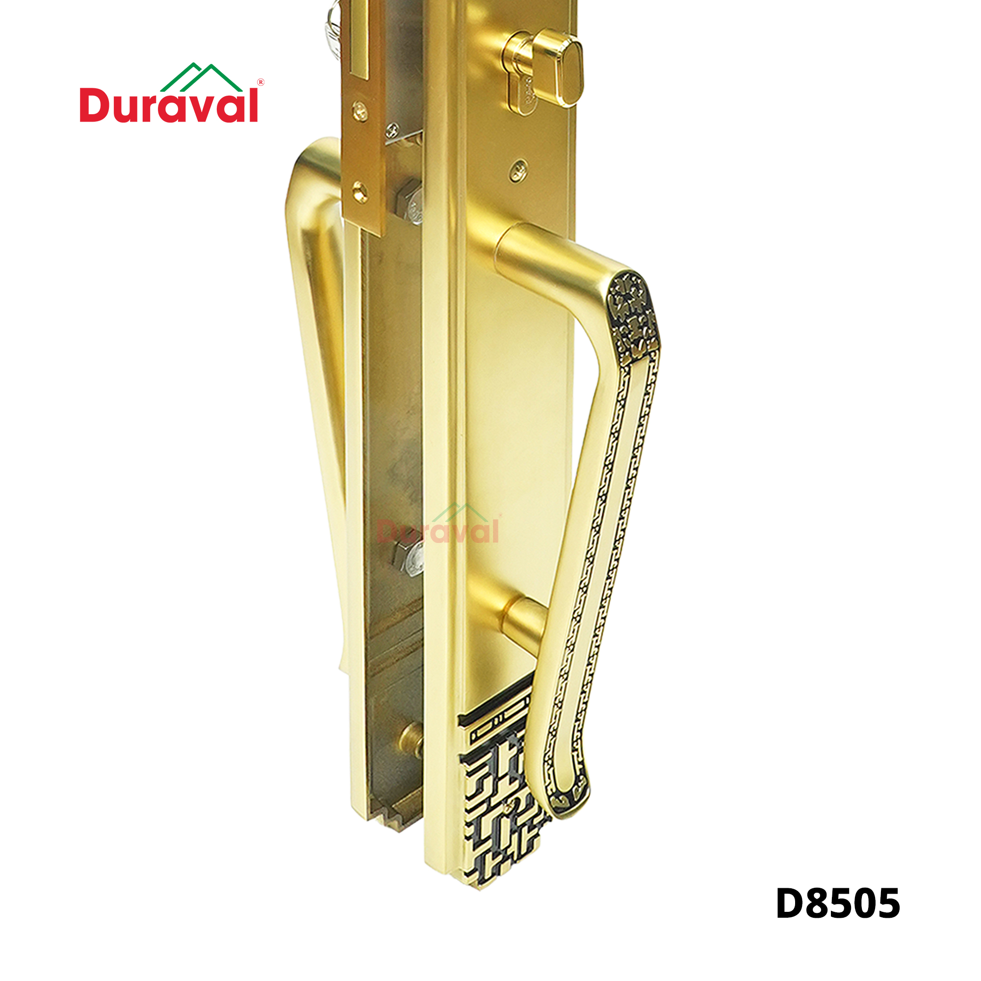 D8505 - Khoá tay gạt Đồng Duraval D8505.jpg