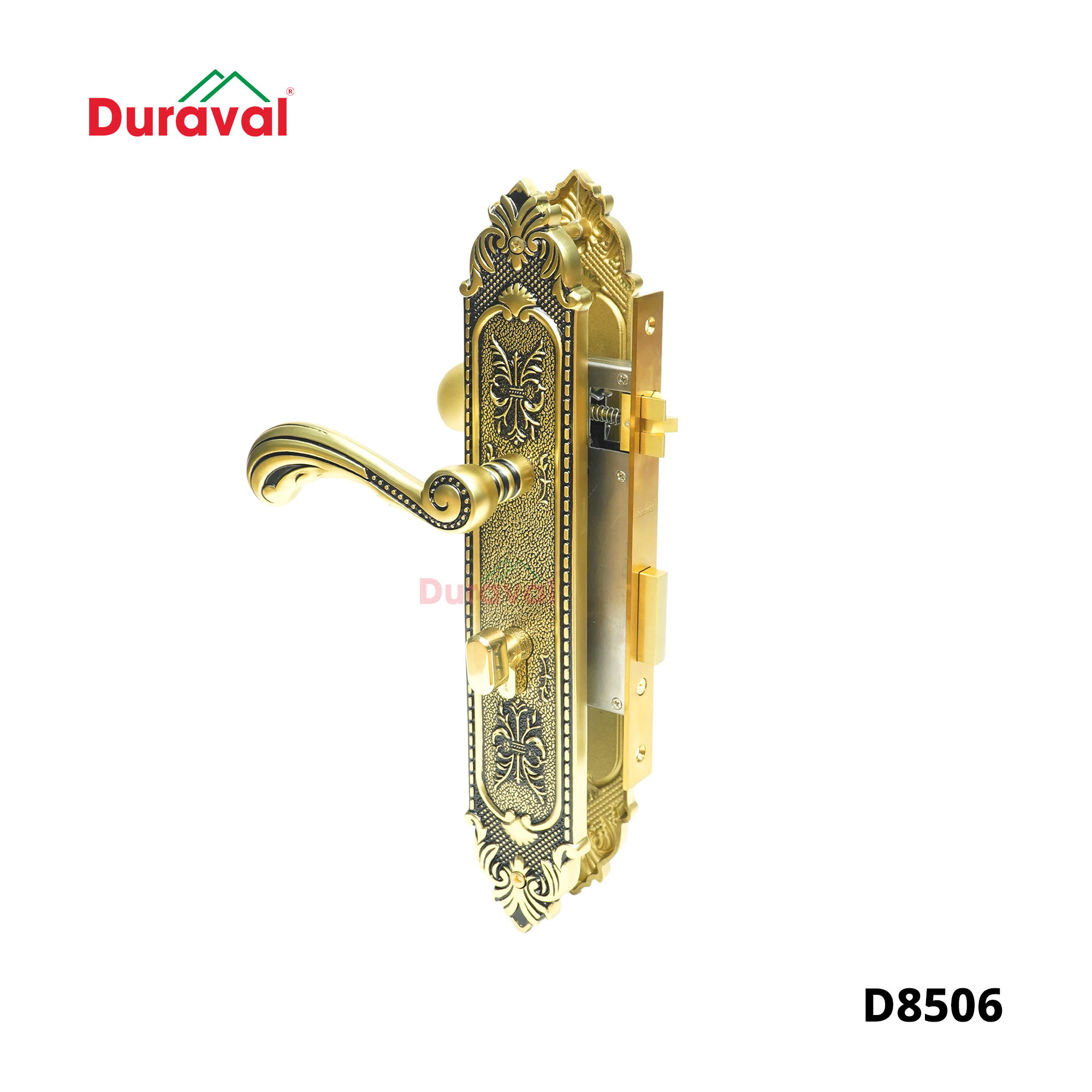 D8506 - Khoá tay gạt Đồng Duraval D8506.jpg