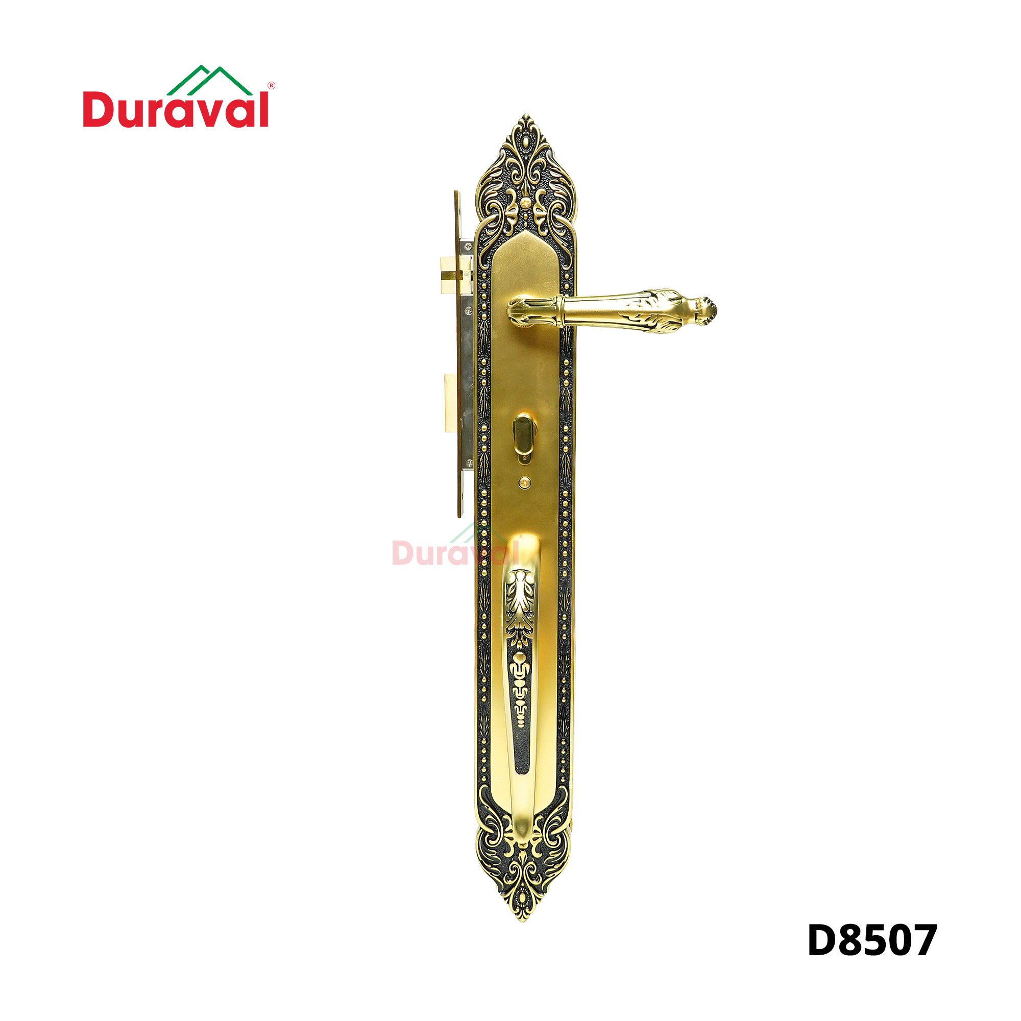D8507 - Khoá tay gạt Đồng Duraval D8507.jpg