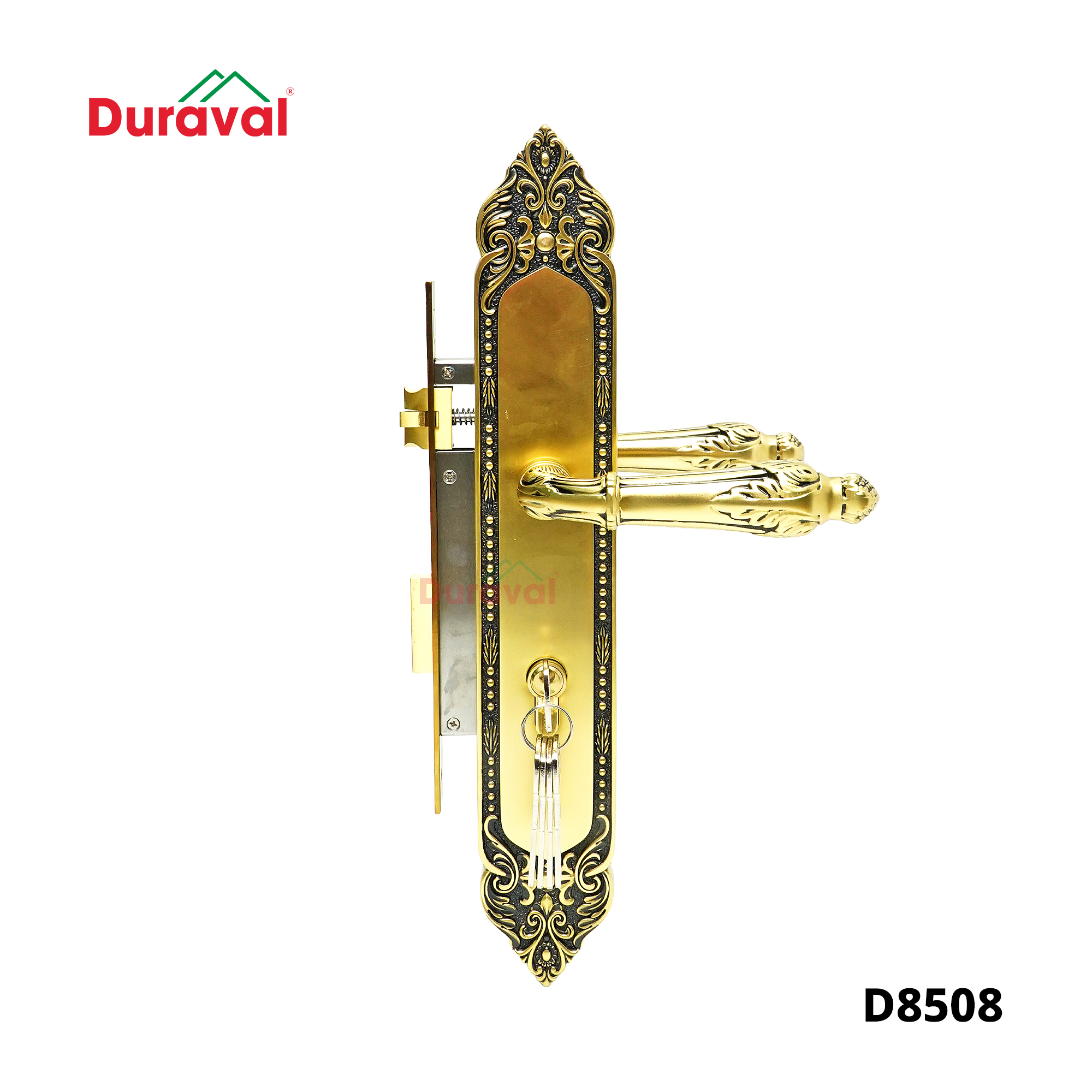 D8508 - Khoá tay gạt Đồng Duraval D8508.jpg