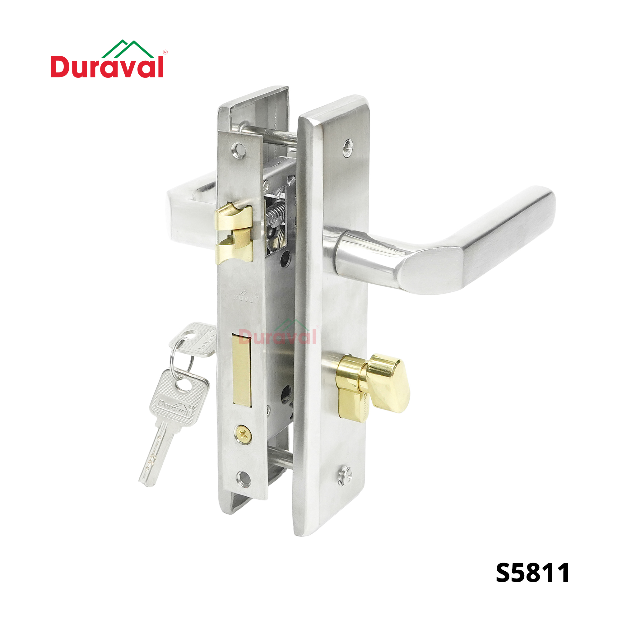 S5811 - Khoá tay gạt Inox Duraval S5811.jpg