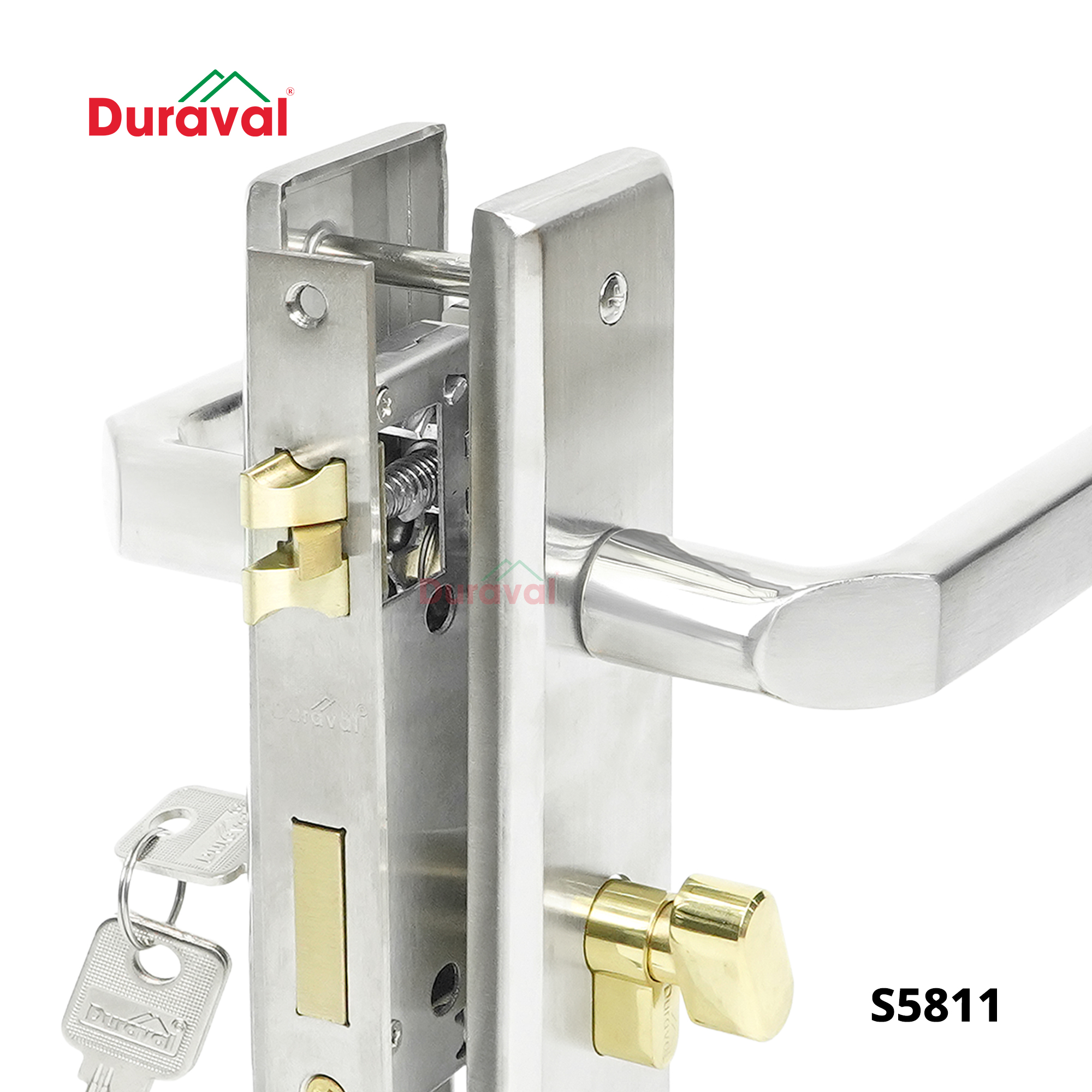 S5811 - Khoá tay gạt Inox Duraval S5811.jpg