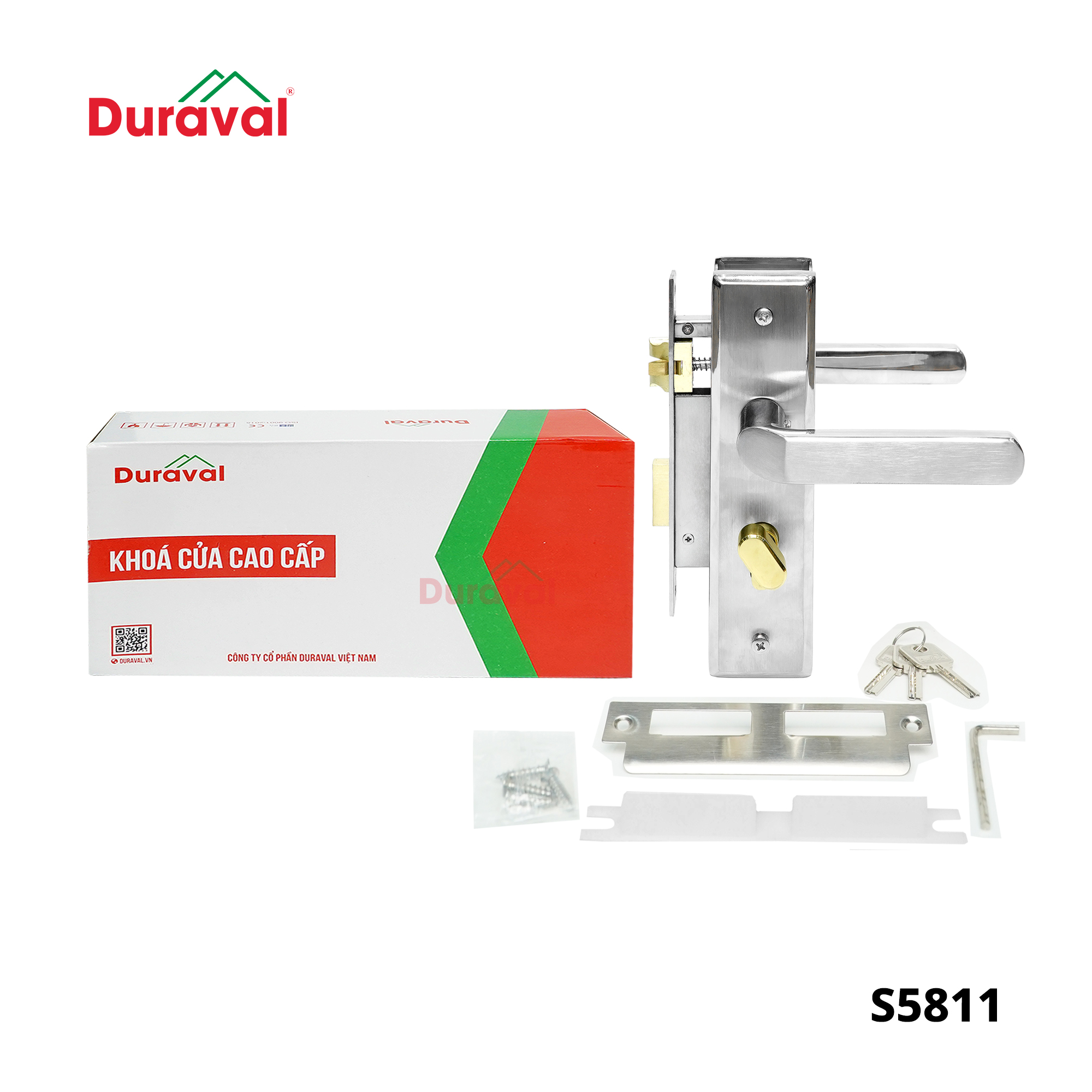 S5811 - Khoá tay gạt Inox Duraval S5811.jpg