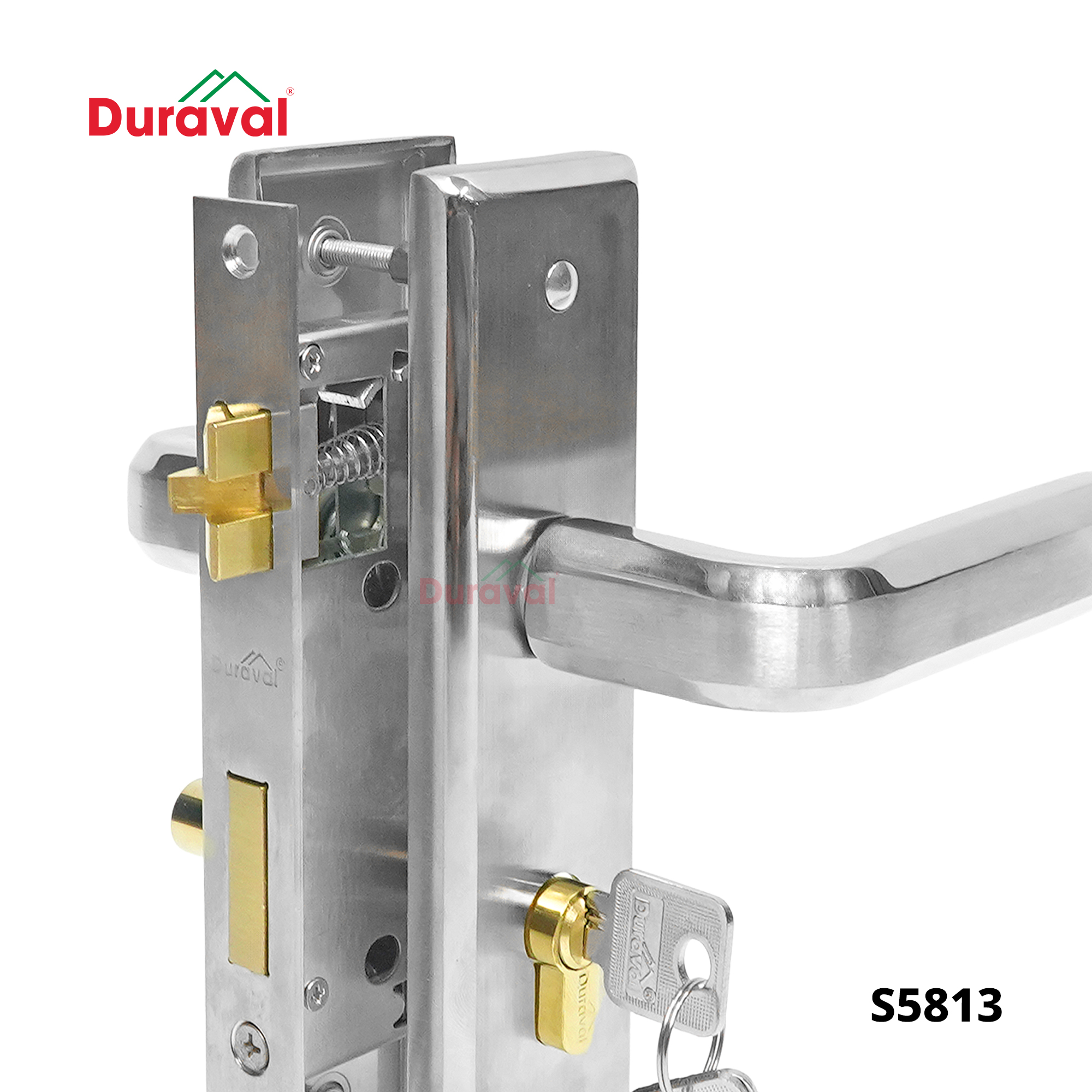 S5813 - Khoá tay gạt Inox Duraval S5813.jpg