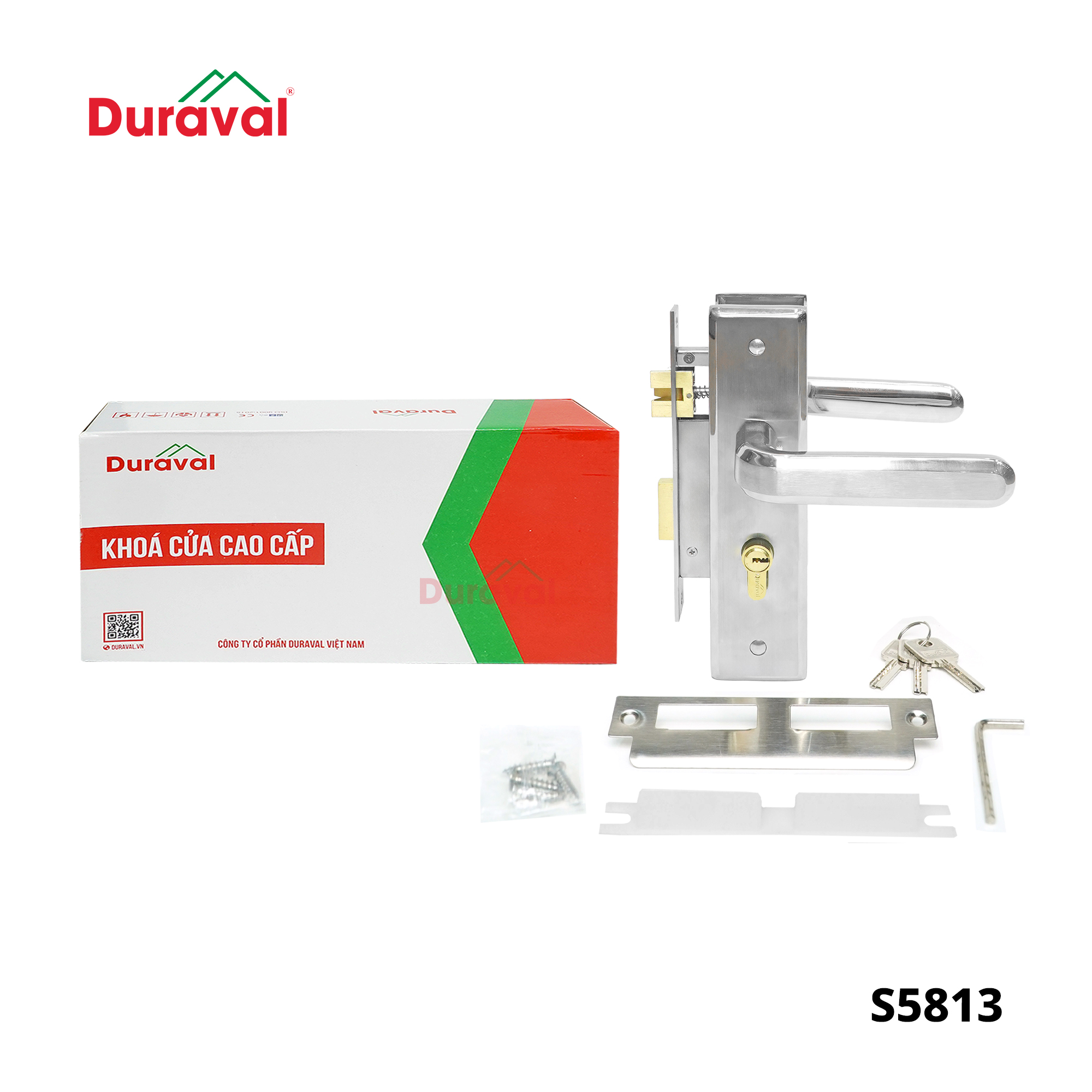 S5813 - Khoá tay gạt Inox Duraval S5813.jpg