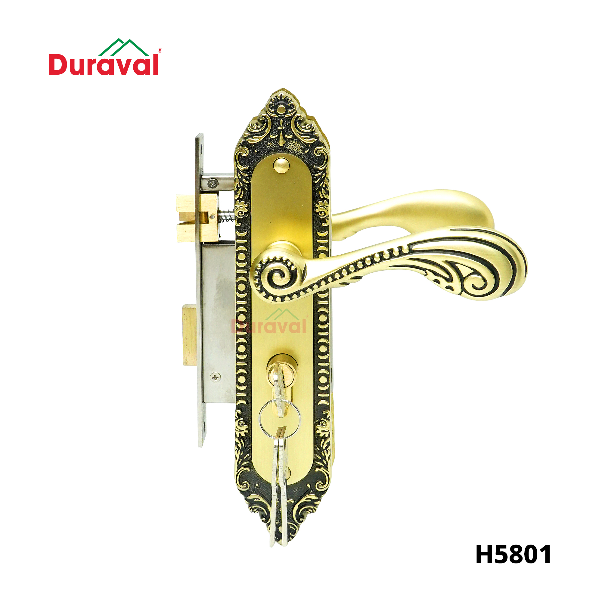 H5801 - Khoá tay nắm hợp kim Duraval H5801.jpg