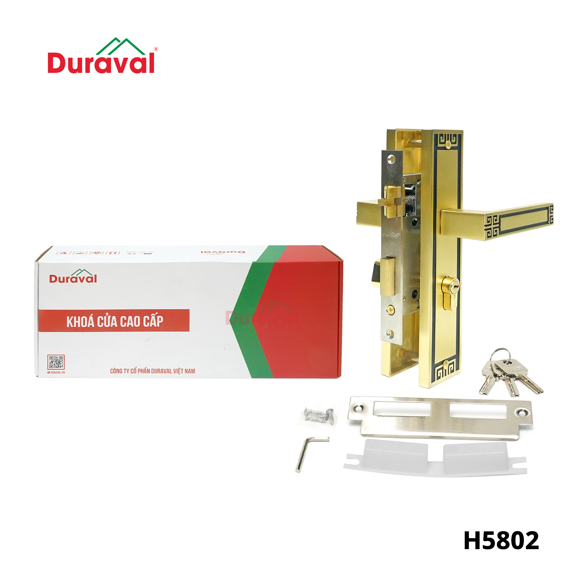 H5802 - Khoá tay nắm hợp kim Duraval H5802.jpg