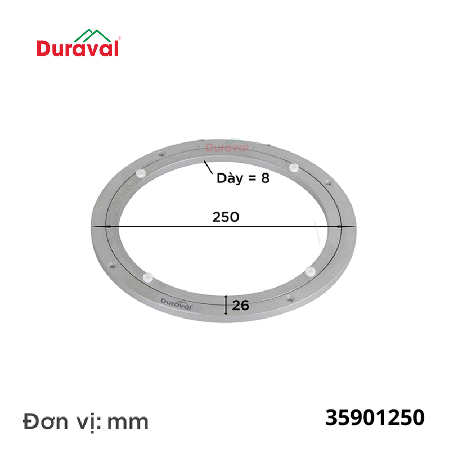 250mm