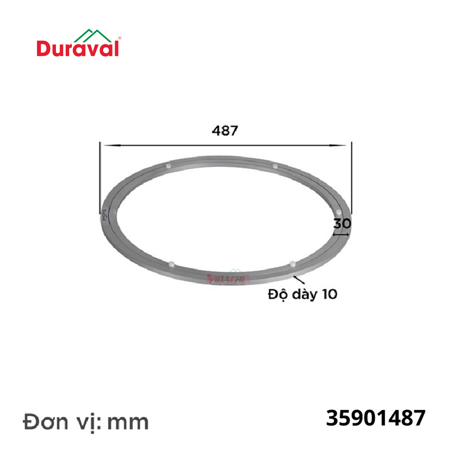 487mm