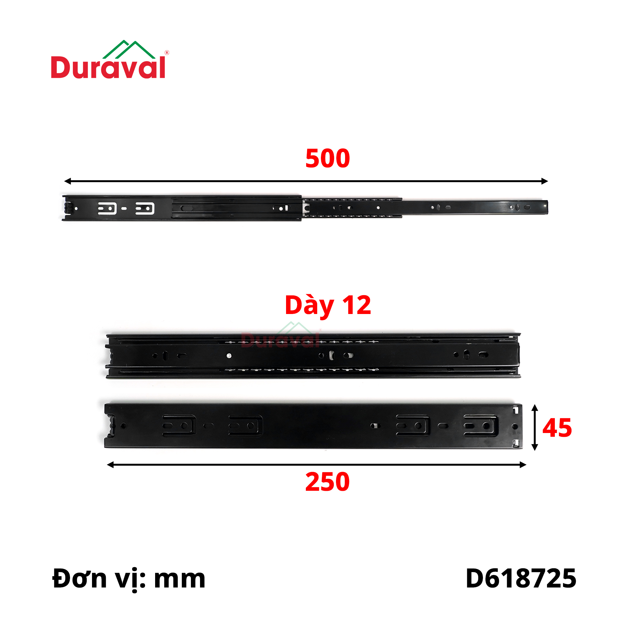45*250mm D618725