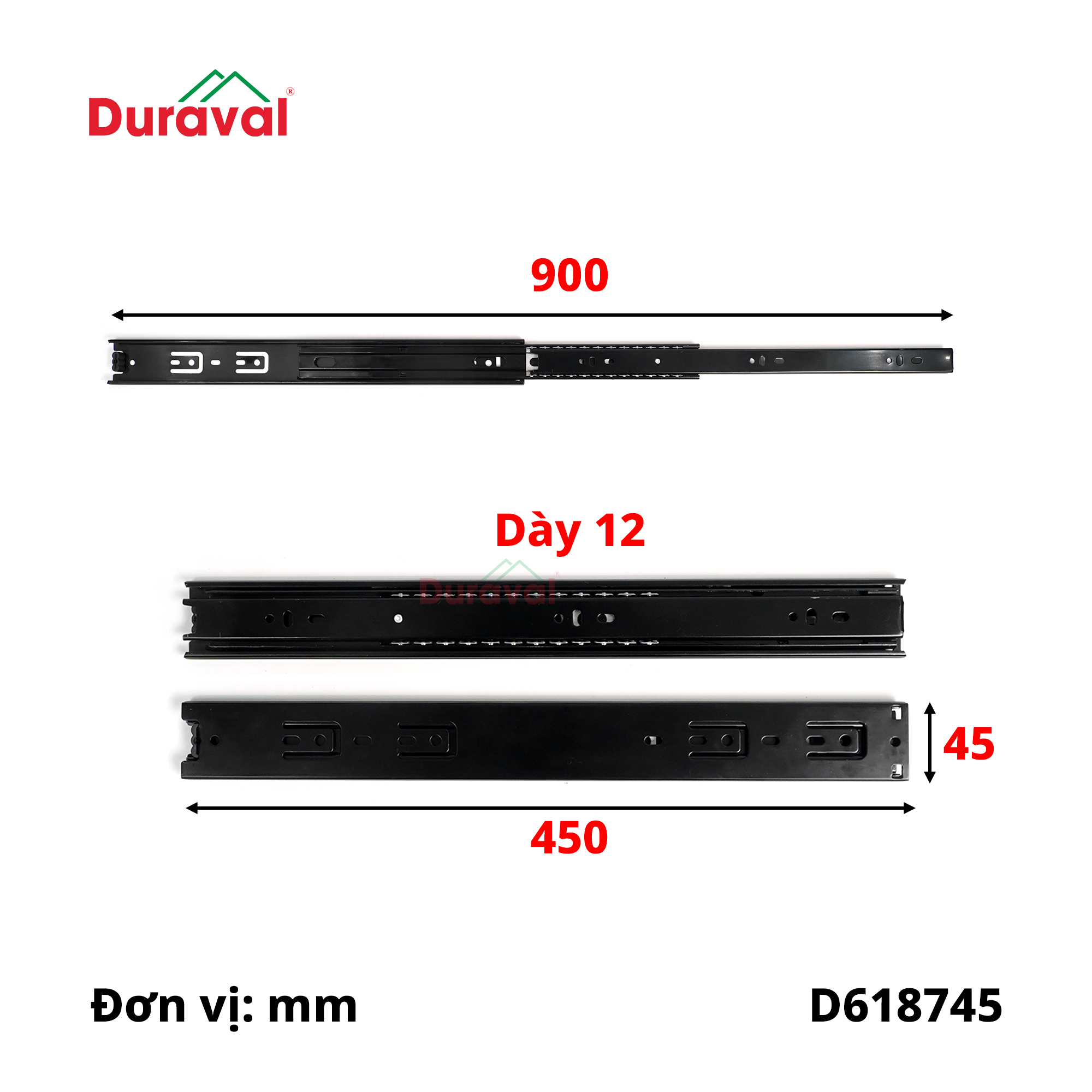 45*450mm D618745