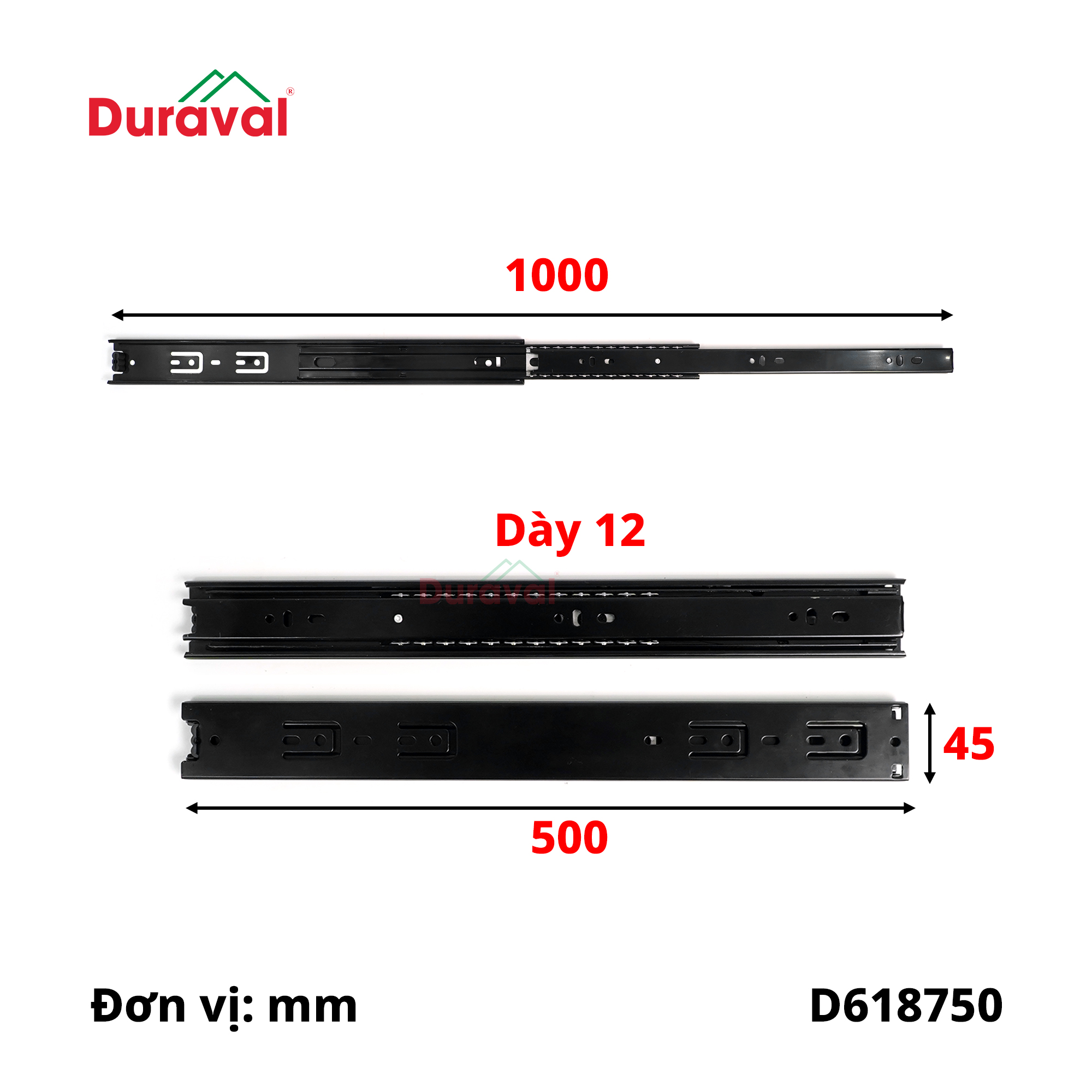 45*500mm D618750