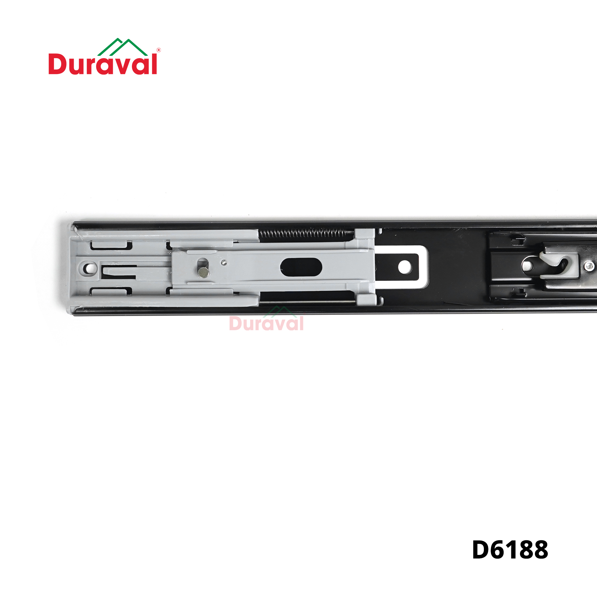 D6188 - Ray bi 3 tầng giảm chấn Duraval đen 45mm D6188-3.jpg