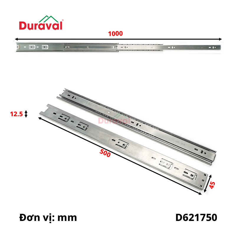 45*500mm D621750