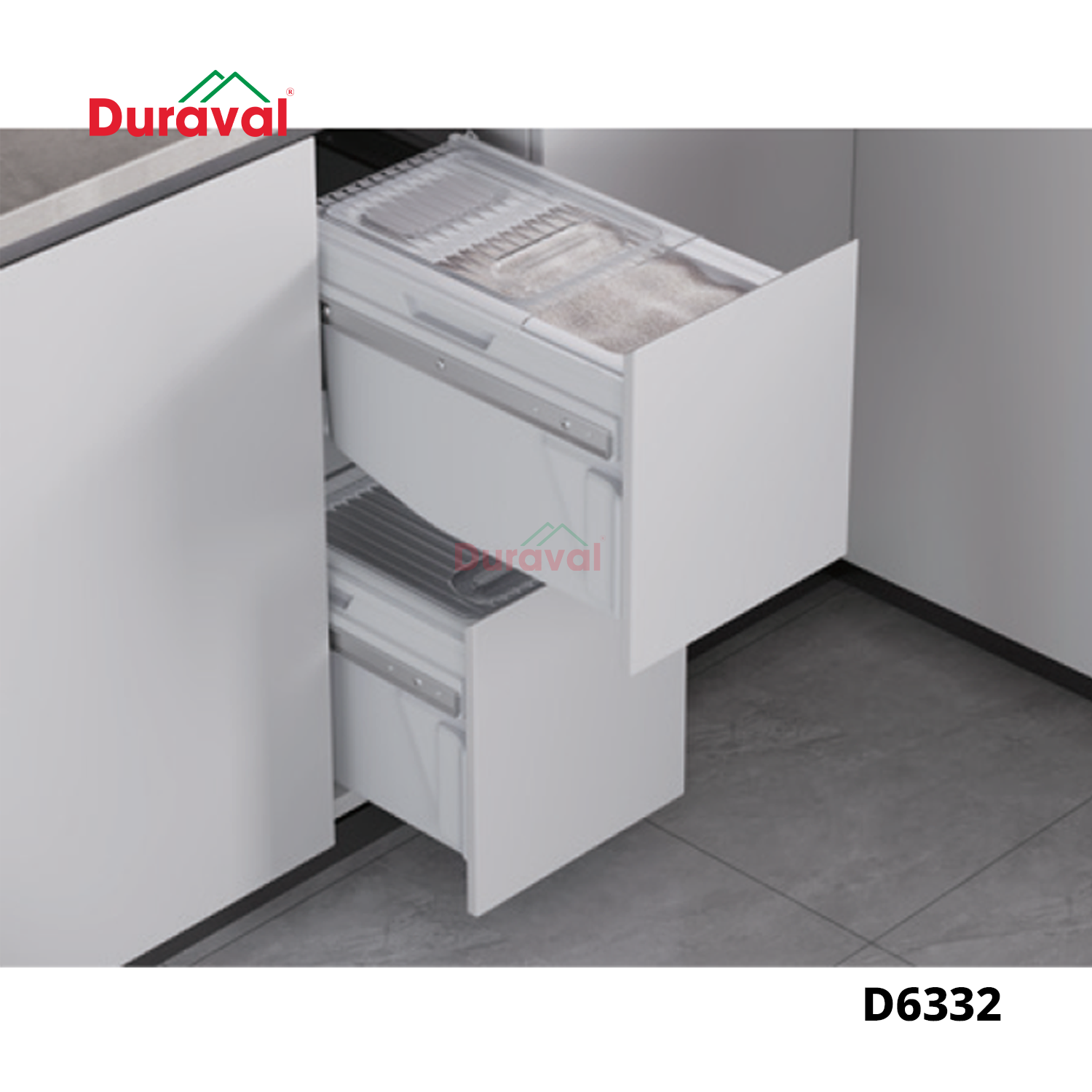D6332 - Thùng gạo âm tủ Duraval D6332.png