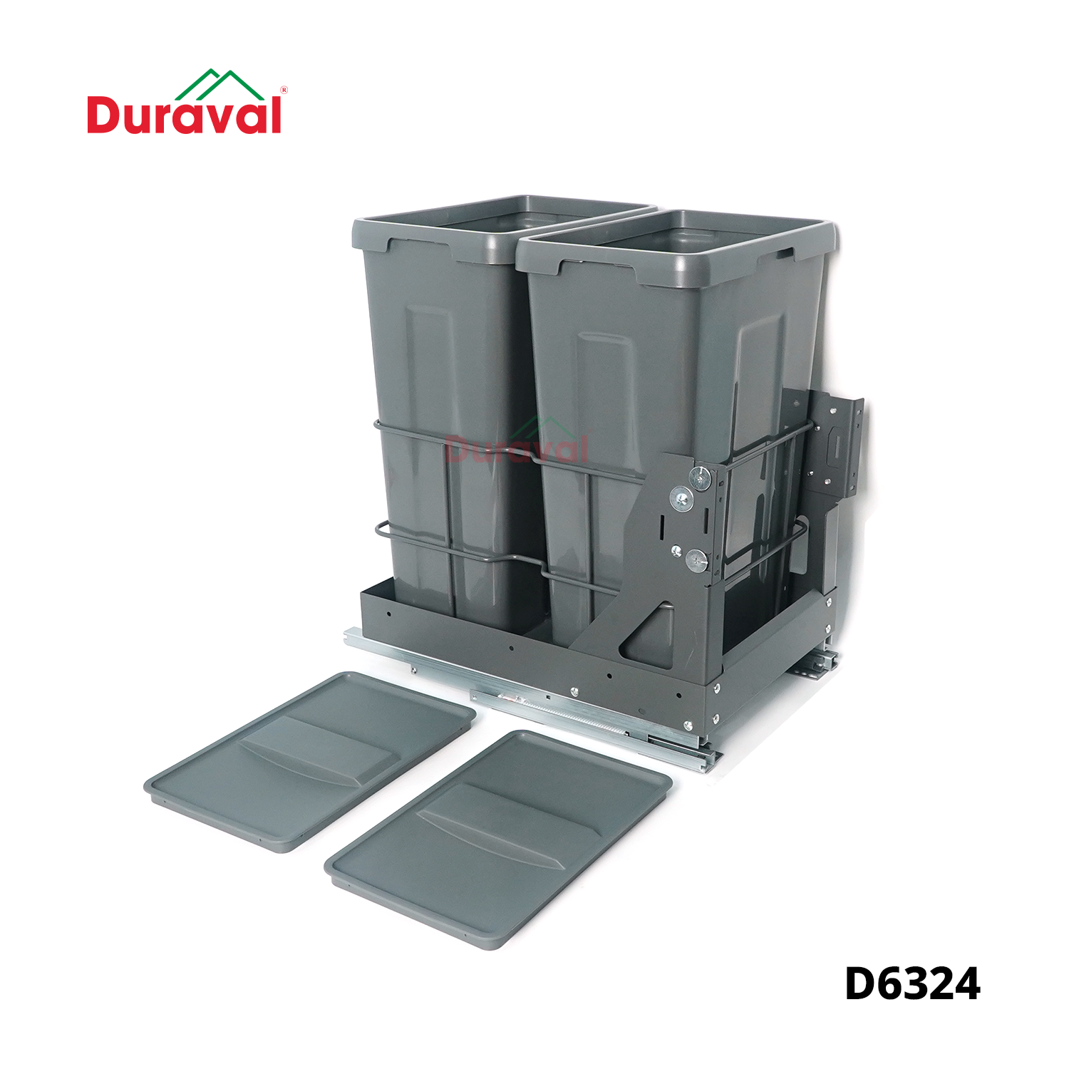 D6324 - Thùng rác âm tủ bếp nắp đậy Duraval D6324.png